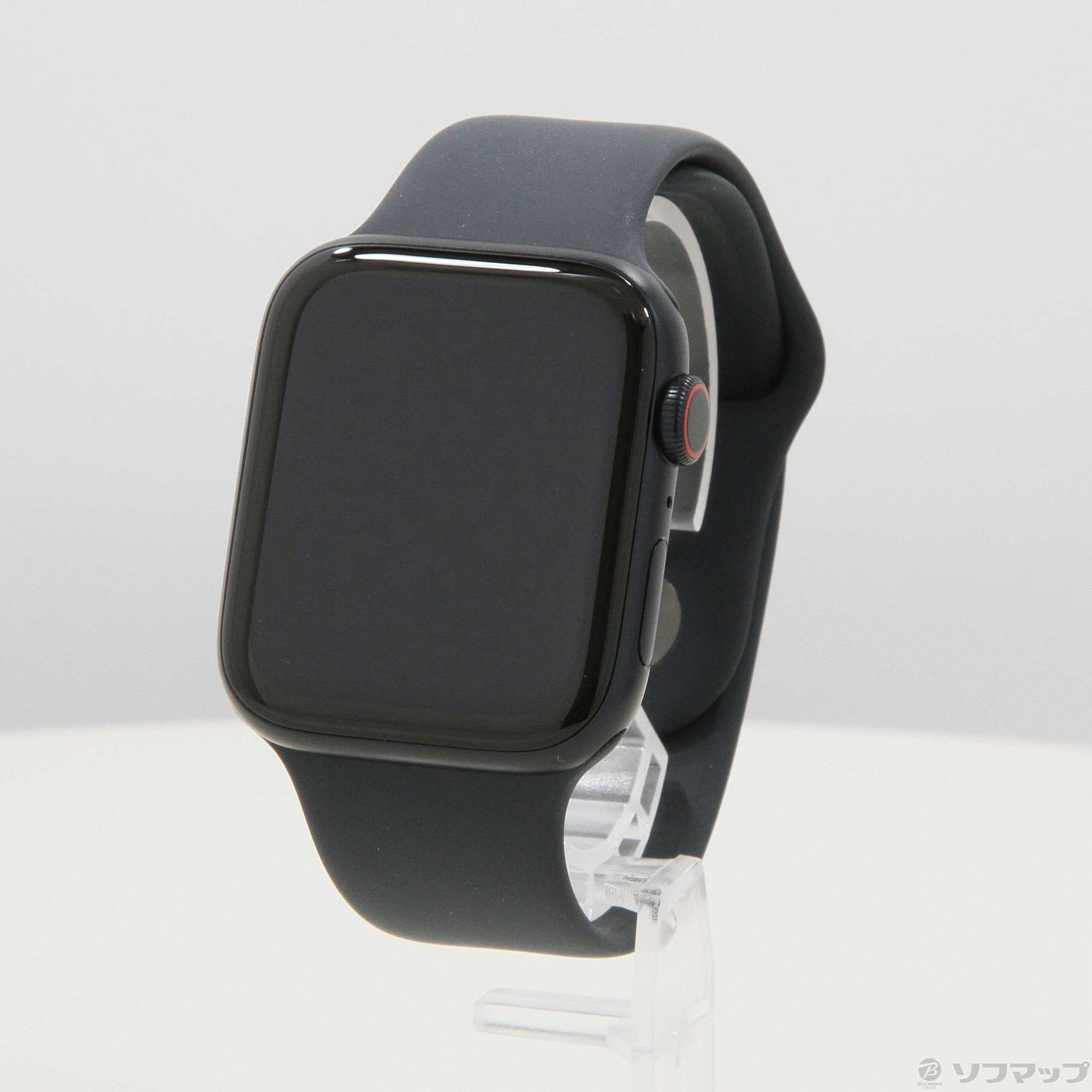 Apple Watch SE 第2世代 GPS + Cellular 44mm ミッドナイトアルミニウムケース ミッドナイトスポーツバンド