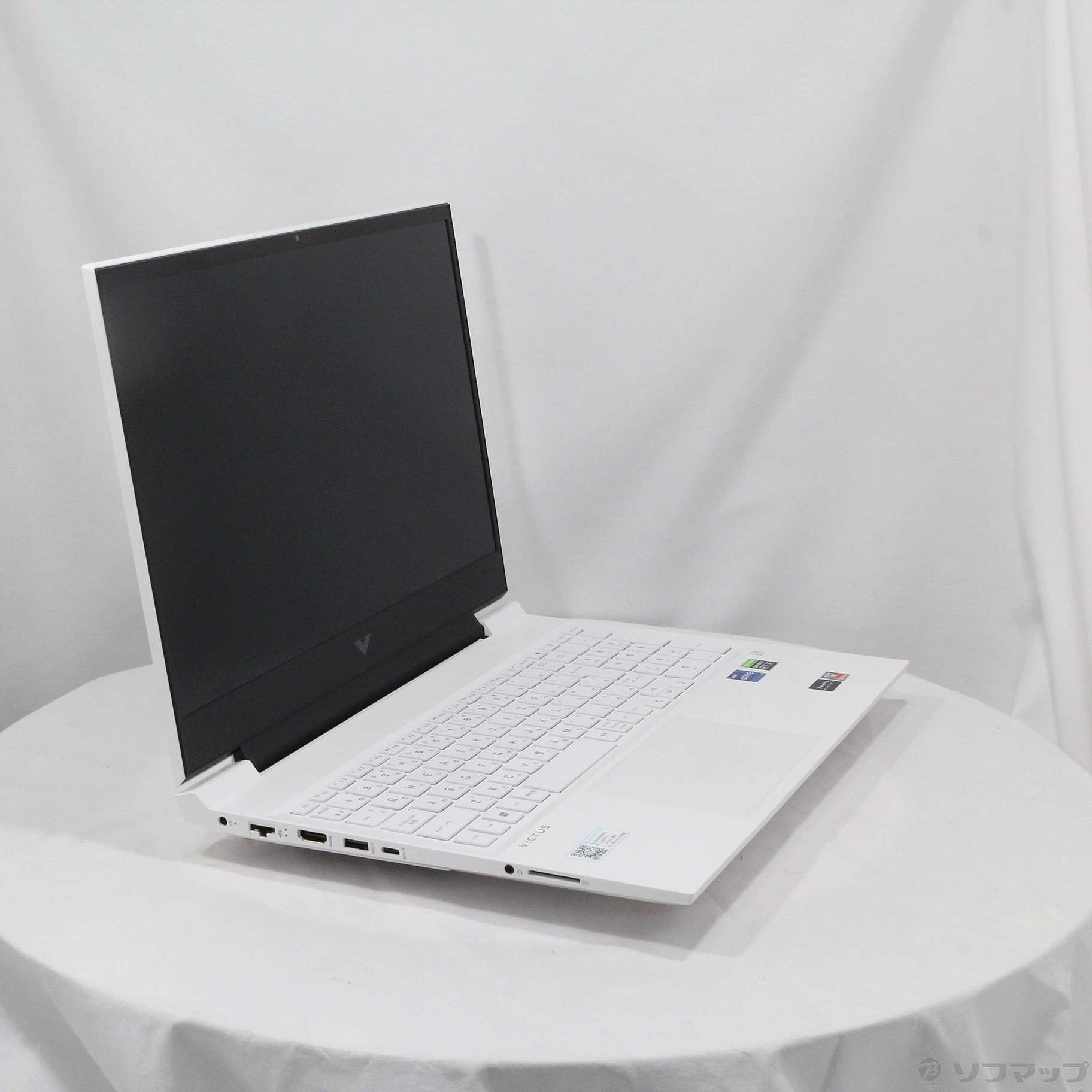 〔展示品〕 Victus by HP Laptop 16-d1000 67G76PA-AABF セラミックホワイト