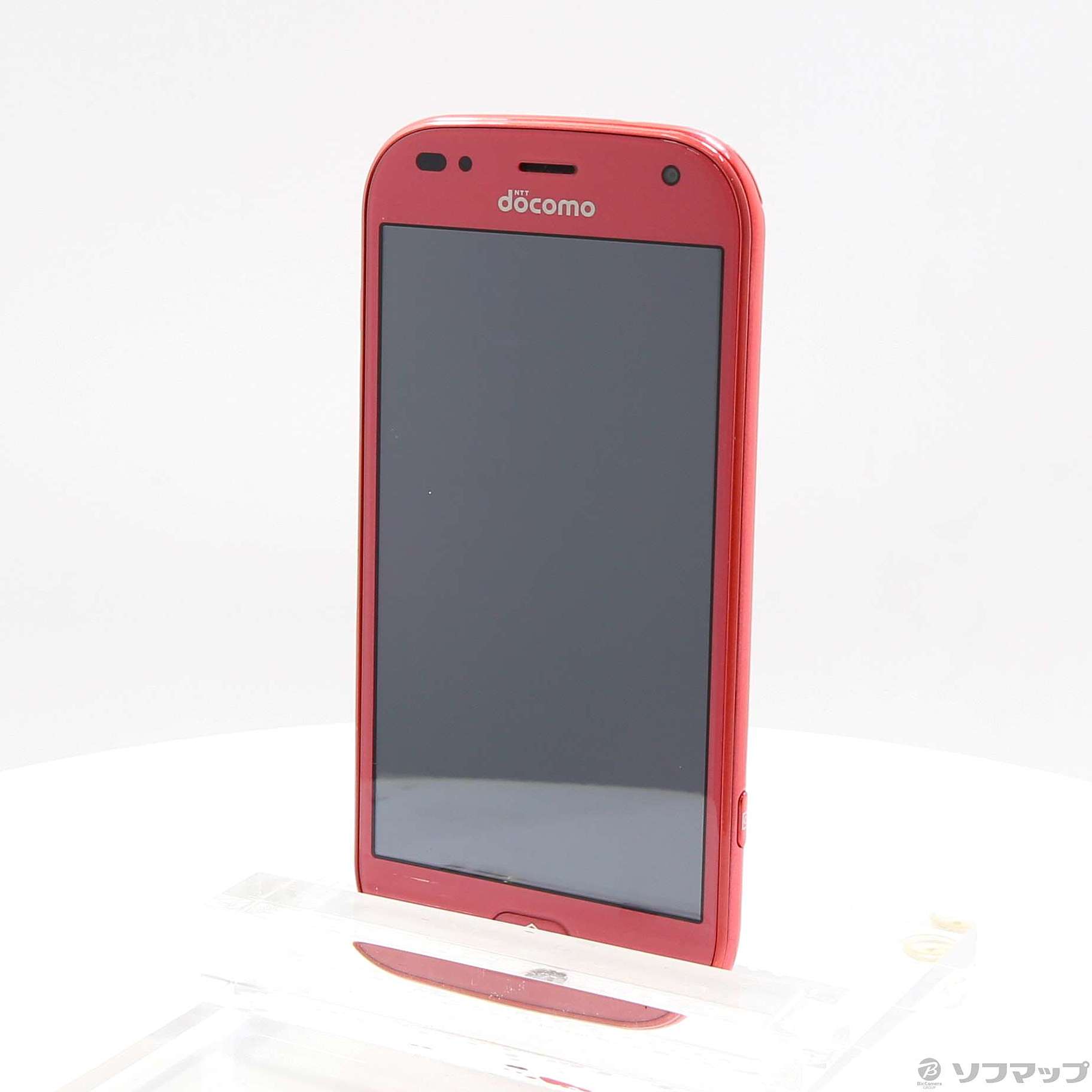 中古】らくらくスマートフォン 32GB ピンク F-42A docomoロック解除SIM