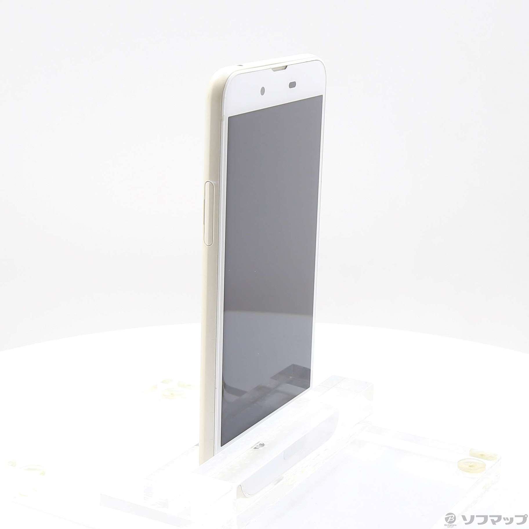 中古】AQUOS sense 32GB シルキーホワイト SHV40SWU UQ mobile