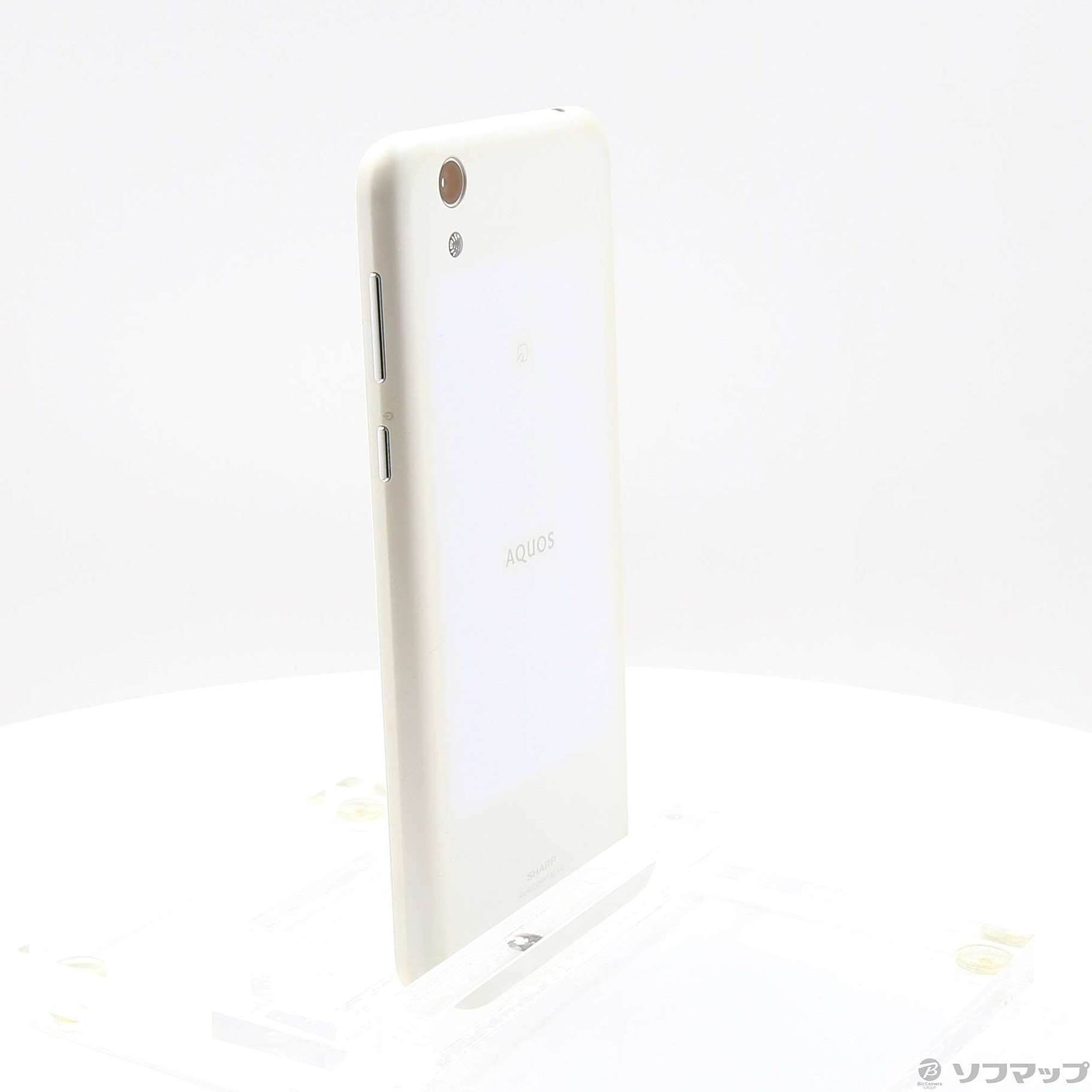 中古】AQUOS sense 32GB シルキーホワイト SHV40SWU UQ mobile