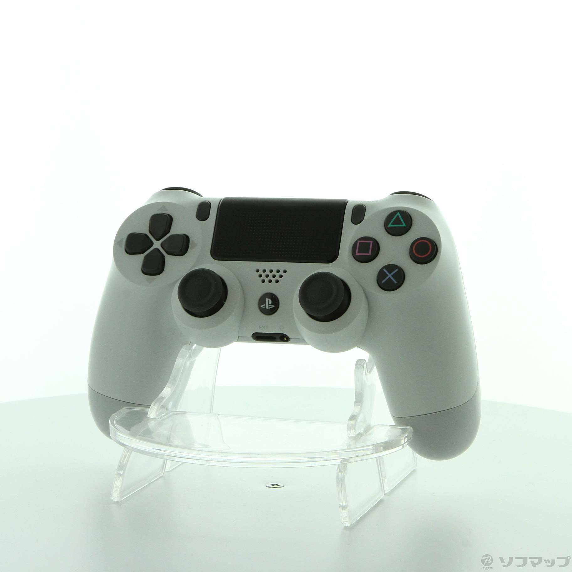 中古】ワイヤレスコントローラー DUALSHOCK4 グレイシャー・ホワイト 【PS4】 [2133050572987] -  リコレ！|ビックカメラグループ ソフマップの中古通販サイト