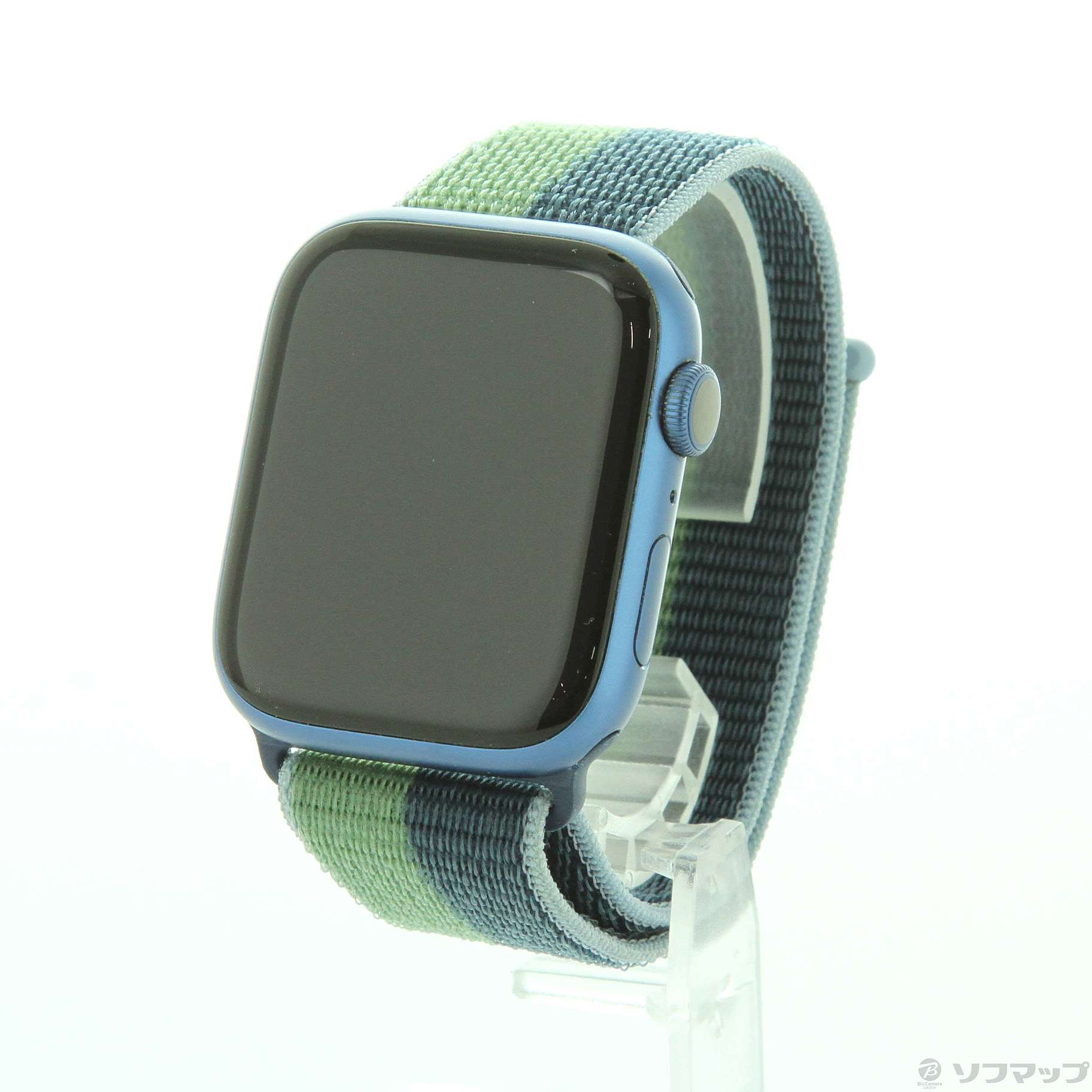 中古】Apple Watch Series 7 GPS 45mm ブルーアルミニウムケース ...
