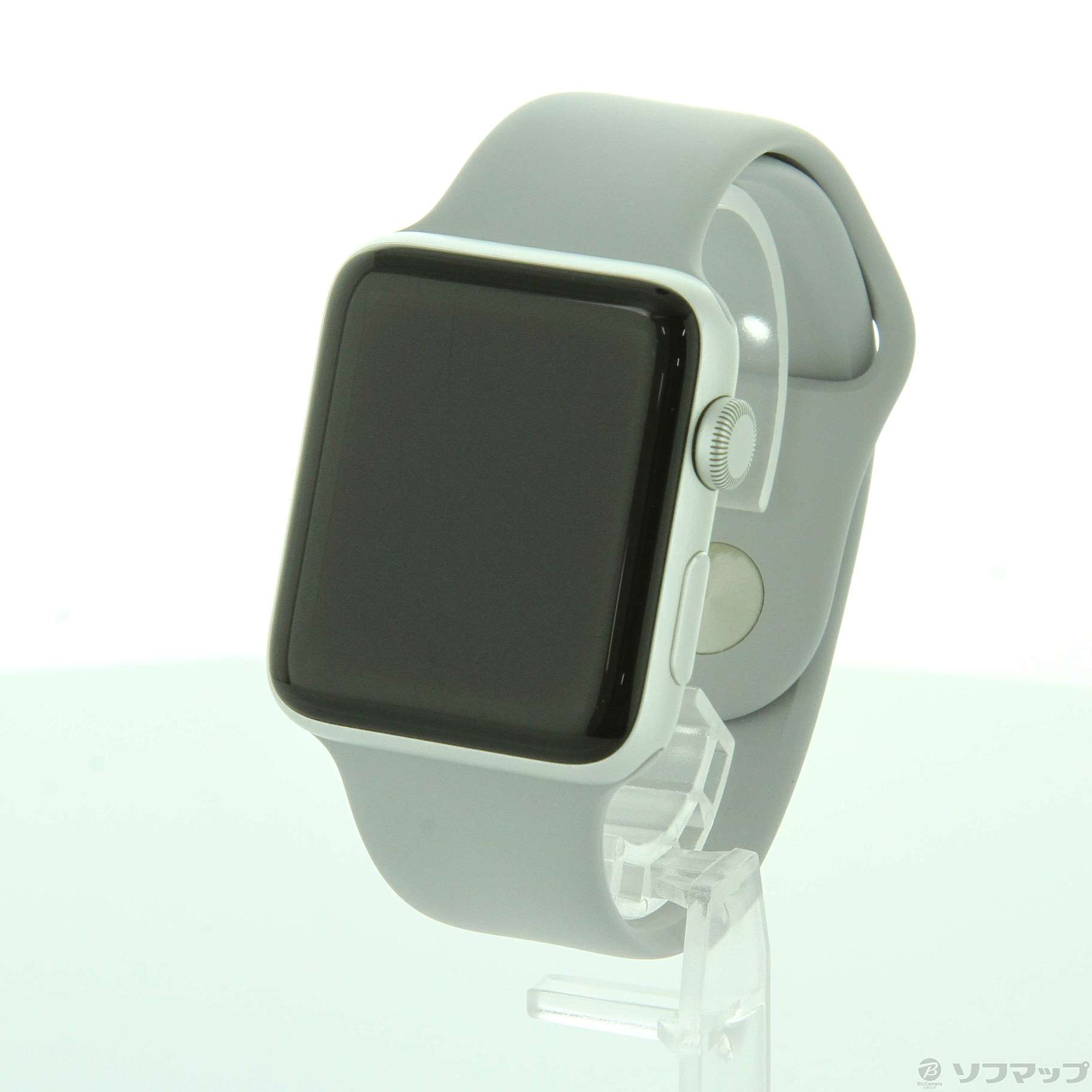 Apple Watch Series 3 GPS 42mm シルバーアルミニウムケース フォッグスポーツバンド