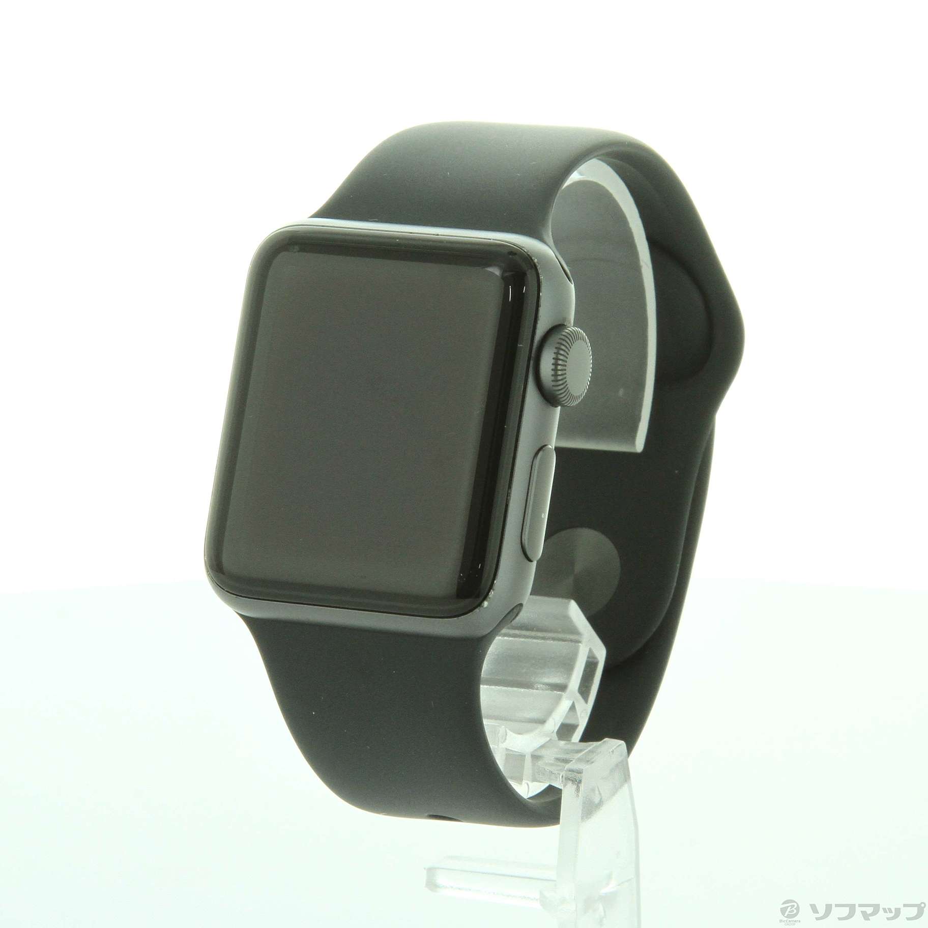 中古品〕 Apple Watch Series 3 GPS 38mm スペースグレイアルミニウム 
