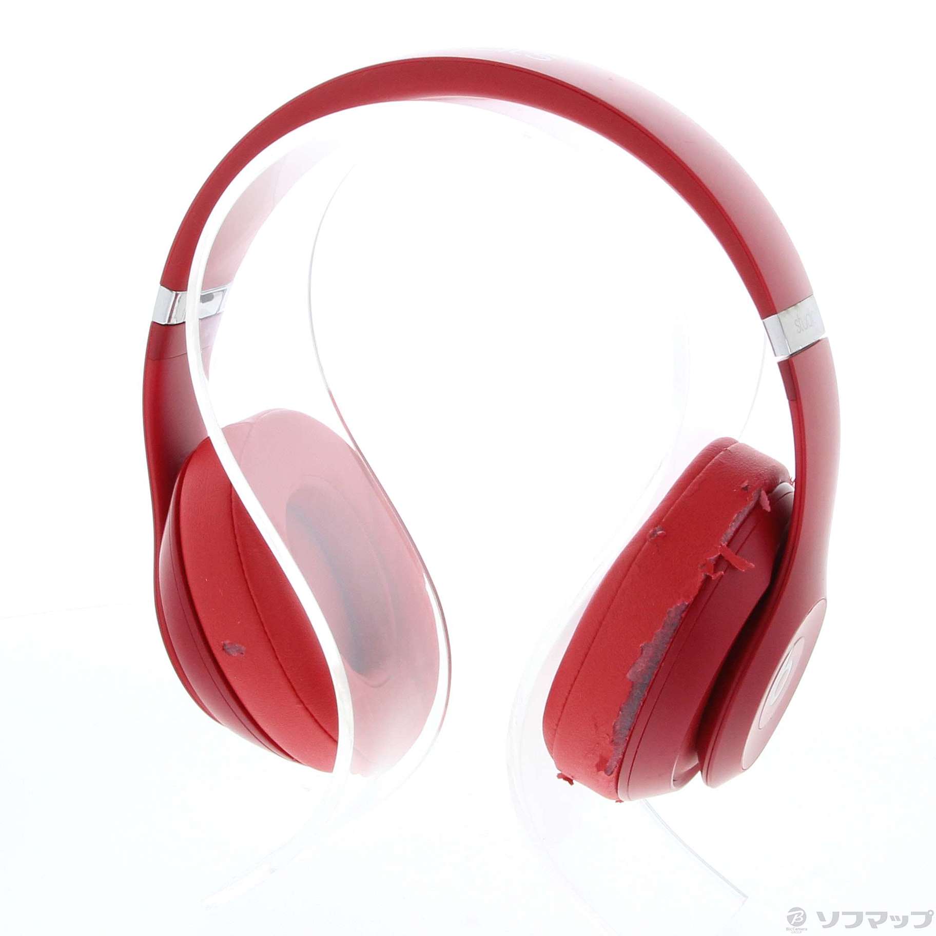 中古】Beats Studio3 Wireless MQD02PA／A レッド [2133050578675