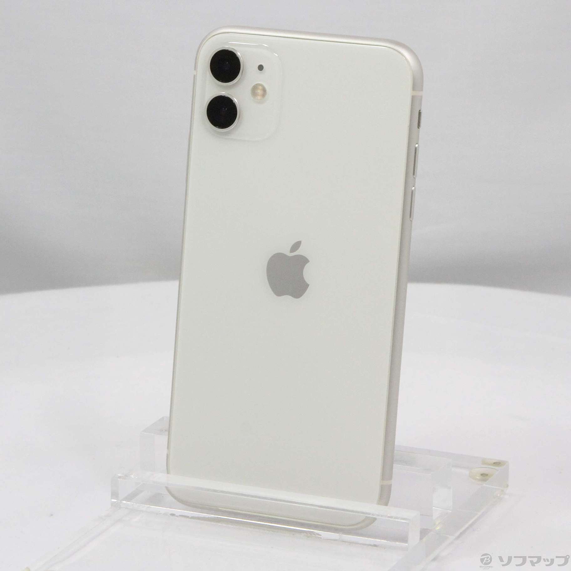 中古】iPhone11 64GB ホワイト MWLU2J／A SIMフリー [2133050579726