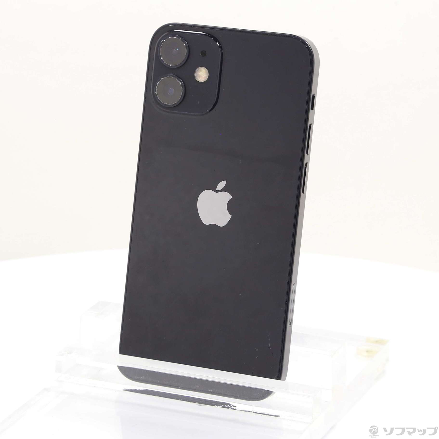 中古】iPhone12 mini 64GB ブラック MGA03J／A SIMフリー ...