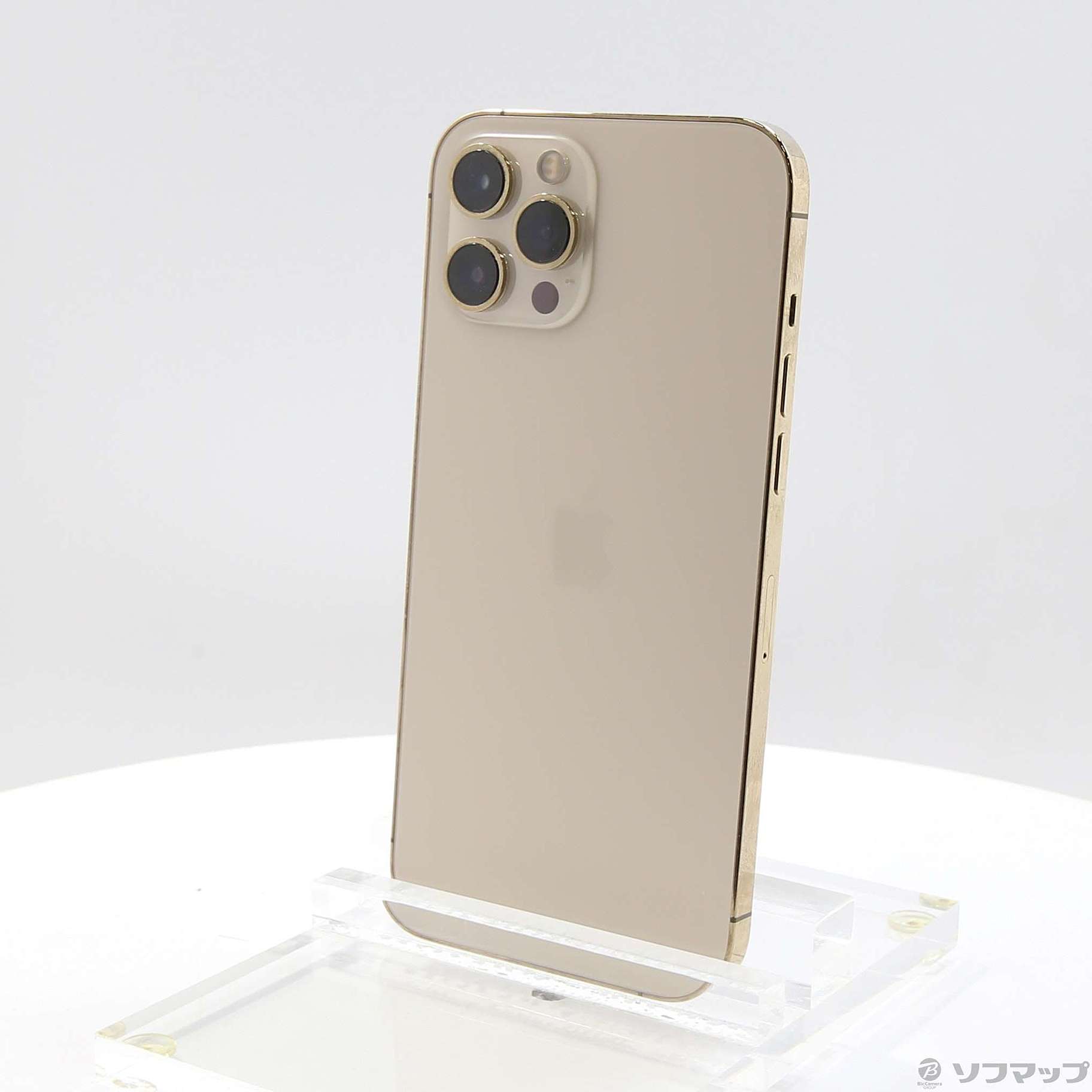 中古】iPhone12 Pro Max 128GB ゴールド MGCW3J／A SIMフリー