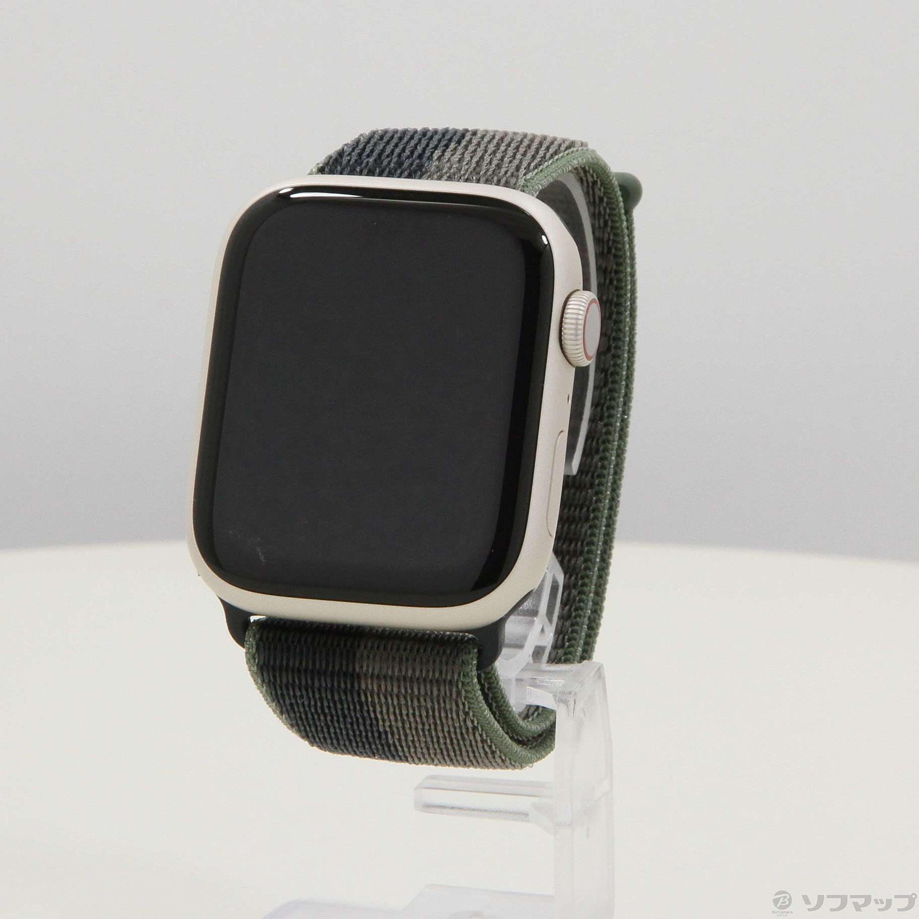 Apple Watch 45mm用トルネード/グレイスポーツループ