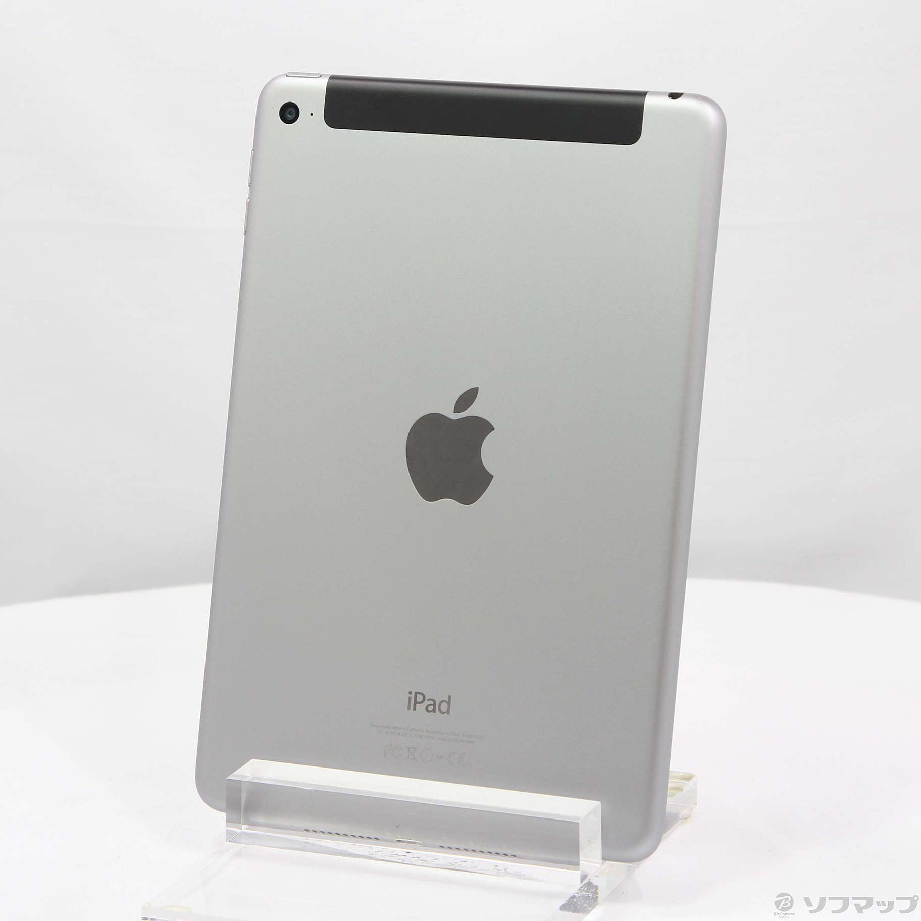 中古】iPad mini 4 64GB スペースグレイ MK722J／A auロック解除SIM