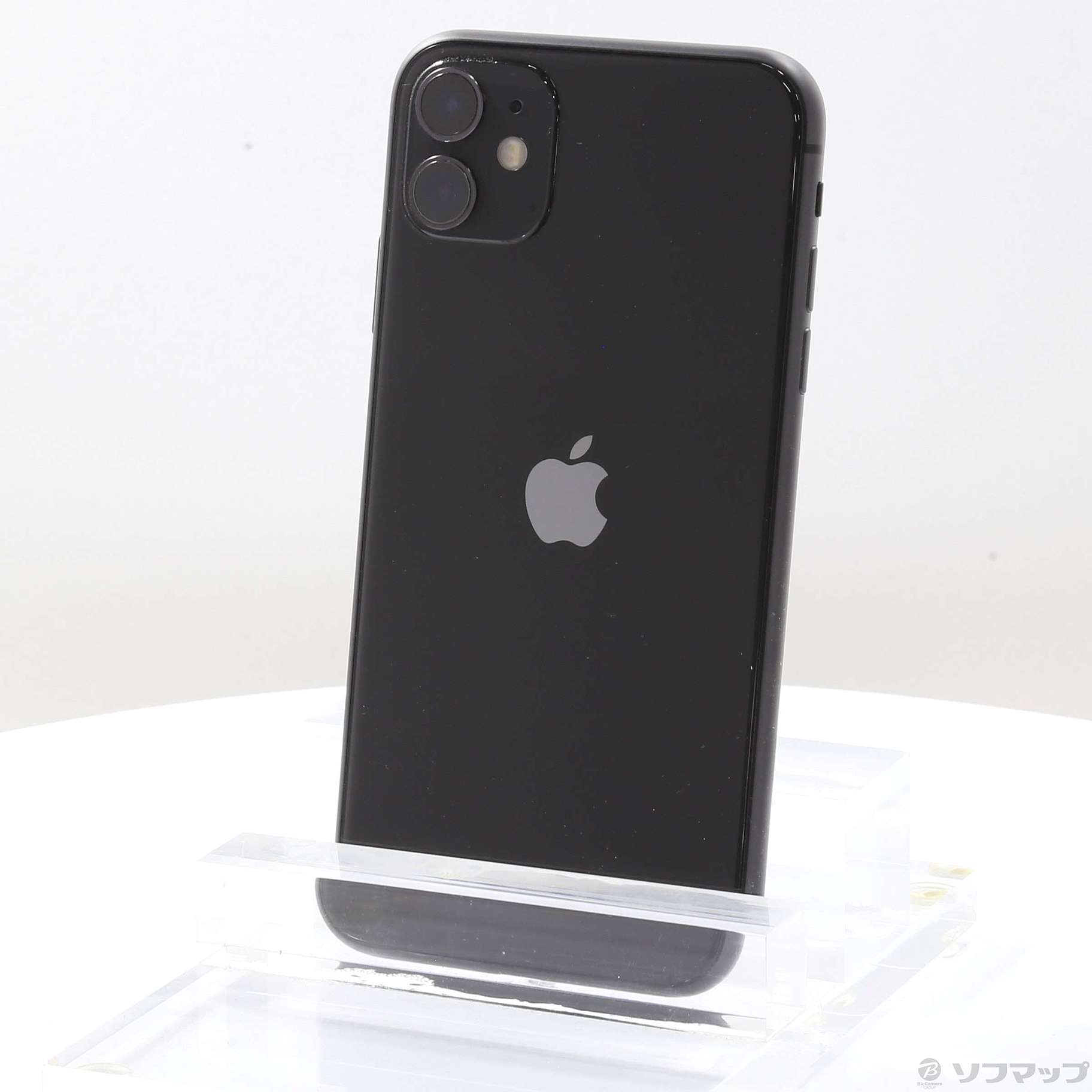 中古】iPhone11 128GB ブラック MHDH3J／A SIMフリー [2133050592459