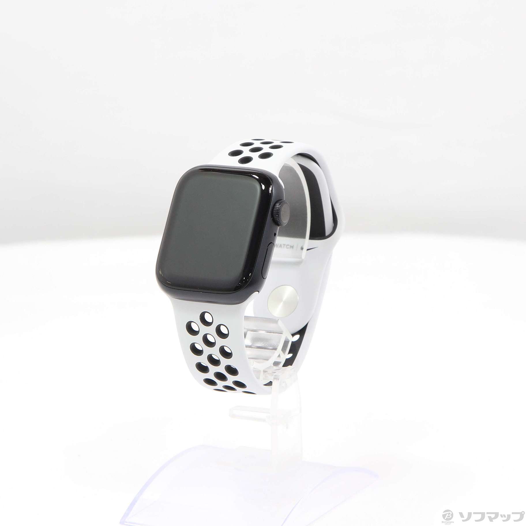 Apple Watch Series 7 Nike GPS 41mm ミッドナイトアルミニウムケース ピュアプラチナム／ブラックNikeスポーツバンド