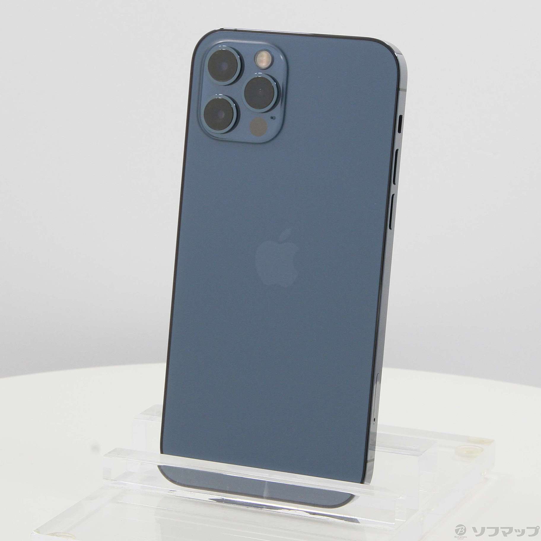 中古】iPhone12 Pro 256GB パシフィックブルー MGMD3J／A SIMフリー