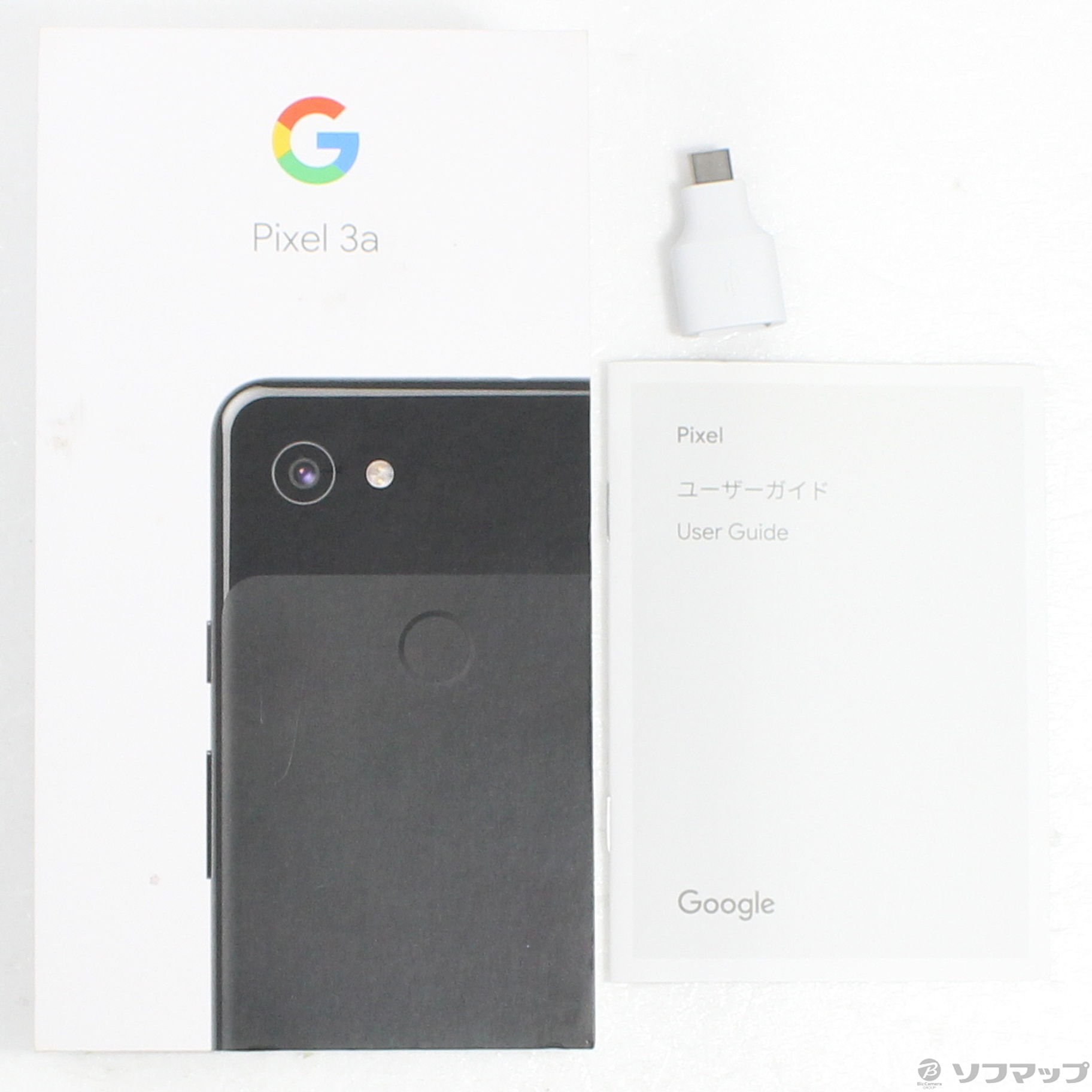 中古】Google Pixel 3a 64GB ジャストブラック SBGOPIX3A SoftBank