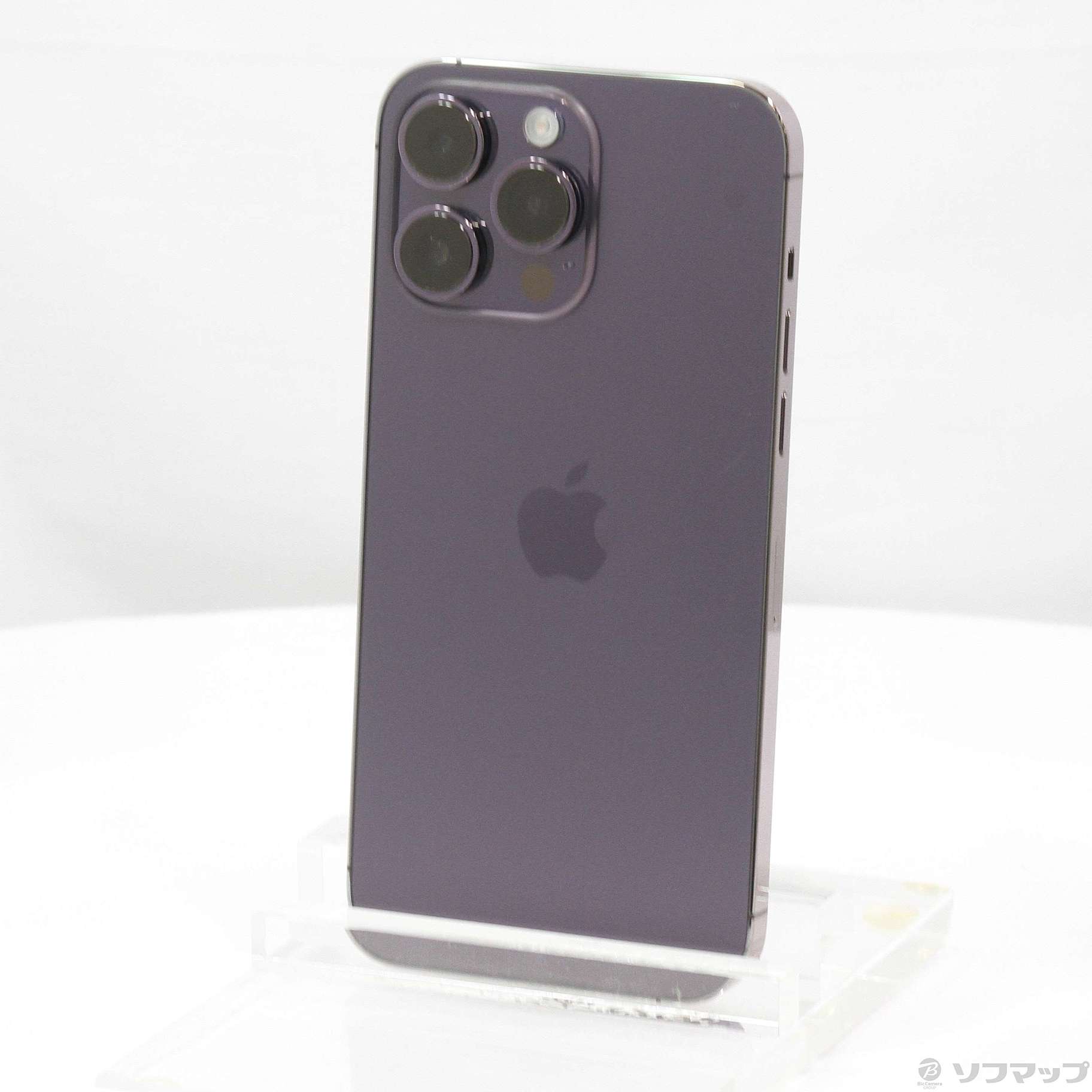 中古】iPhone14 Pro Max 1TB ディープパープル MQ9N3J／A SIMフリー 
