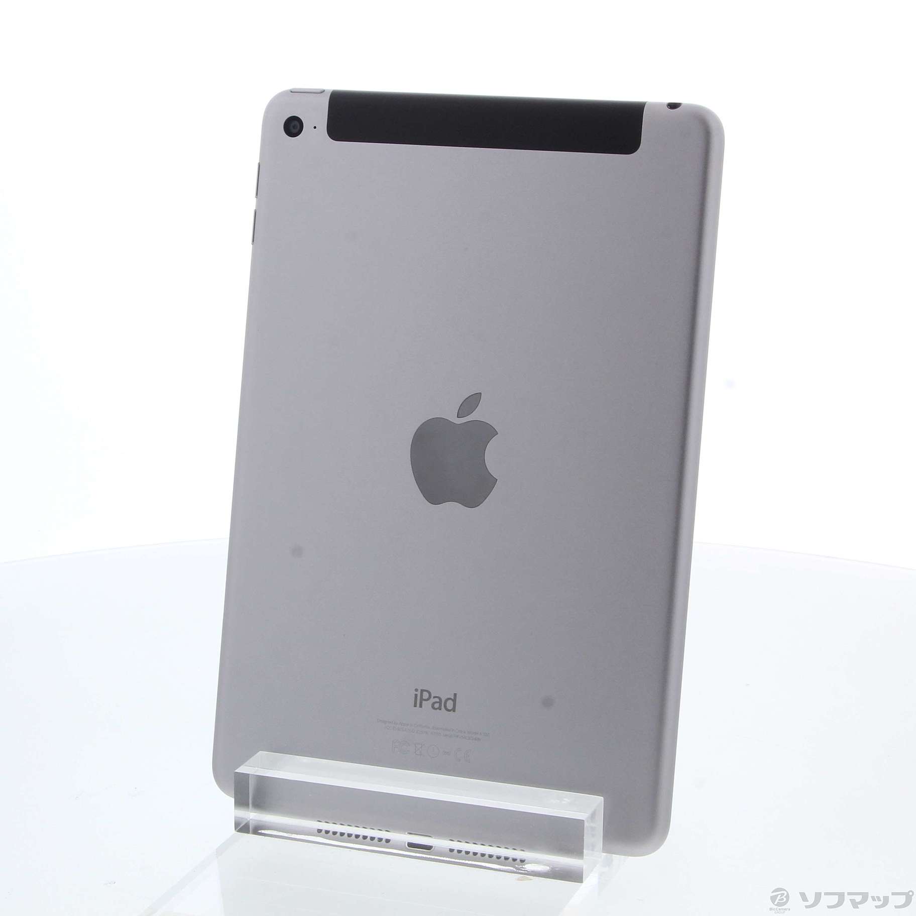 中古】iPad mini 4 128GB スペースグレイ MK762J／A auロック解除SIM