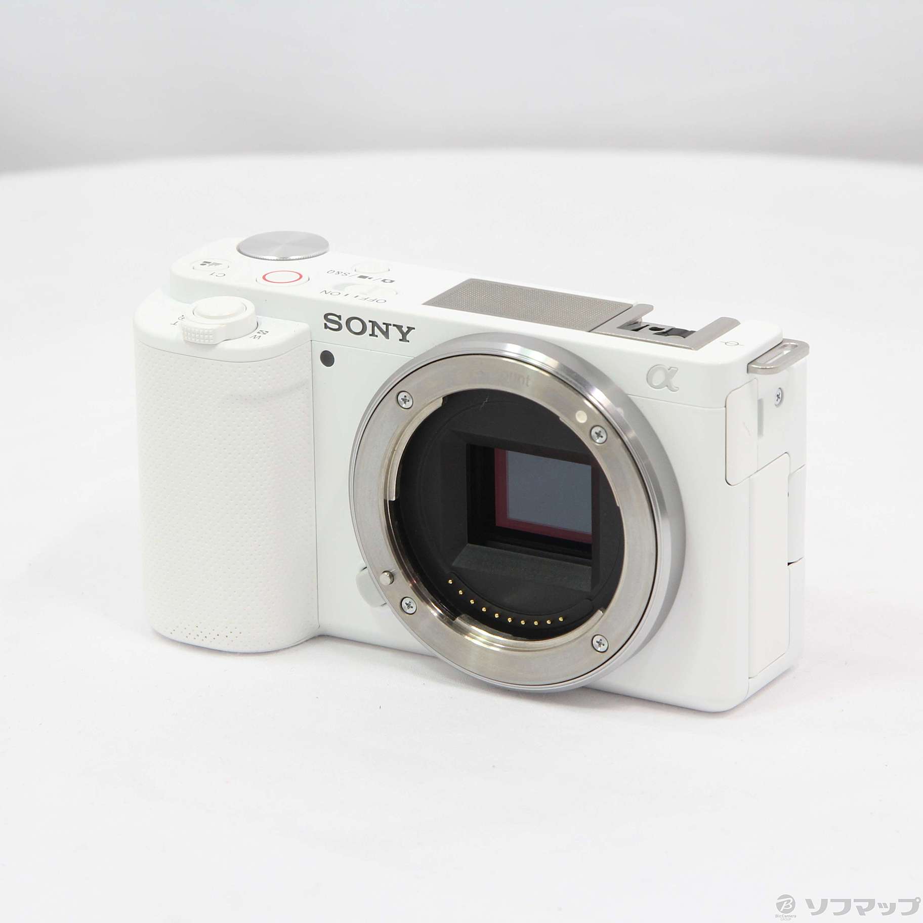 2023得価 ソニー(SONY) VLOGCAM ZV-E10 ボディ(ホワイト) ECカレント