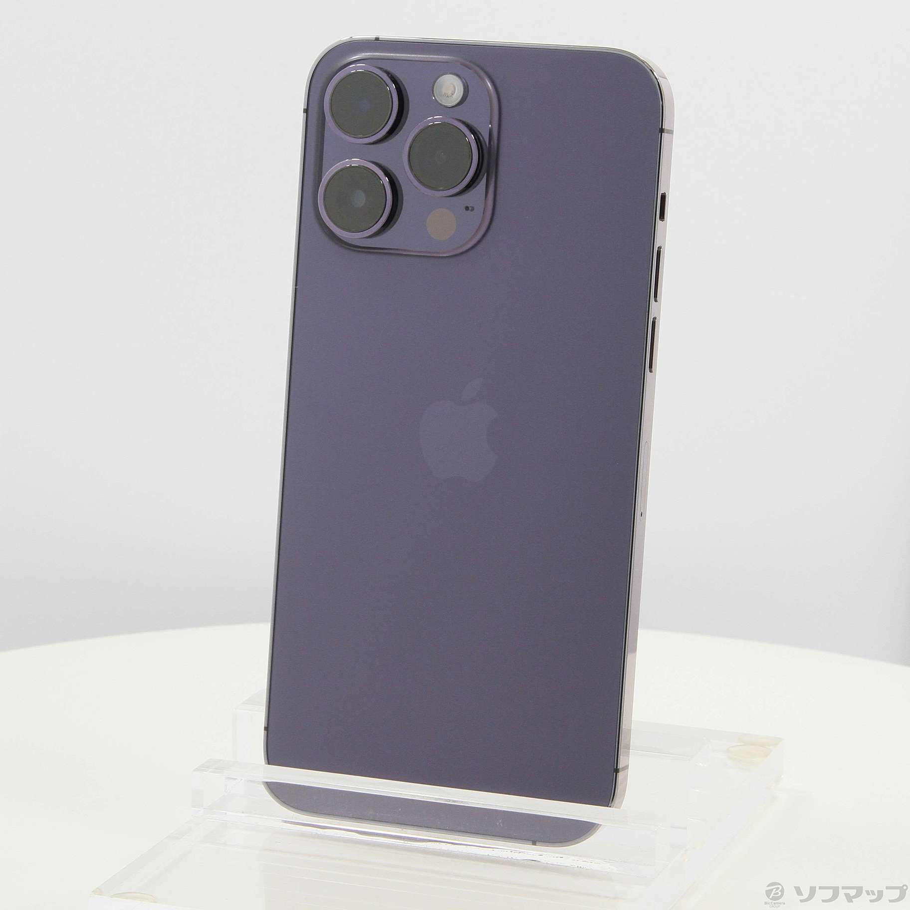 中古】iPhone14 Pro Max 128GB ディープパープル MQ993J／A SIMフリー