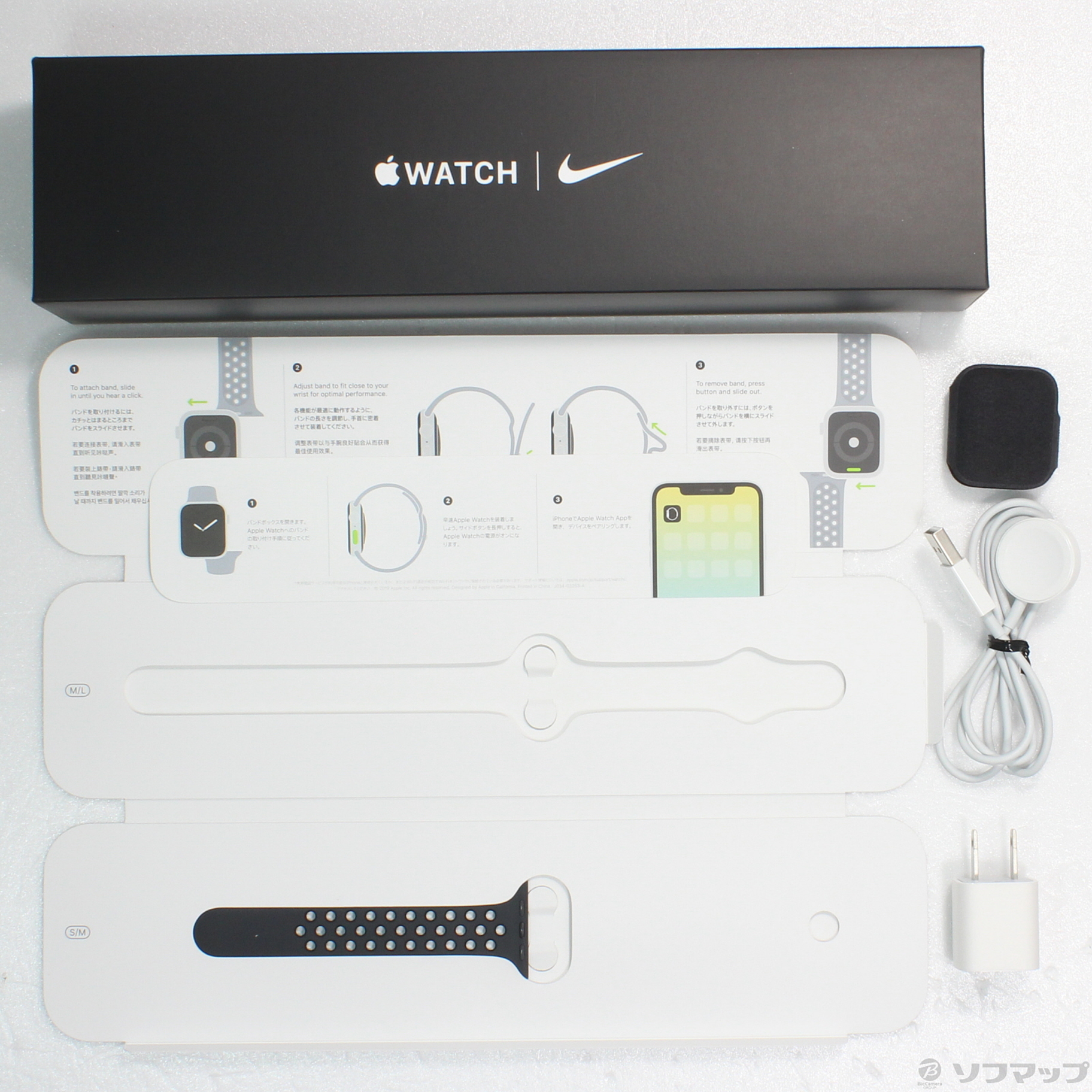 中古】Apple Watch Series 5 Nike GPS 40mm スペースグレイ ...
