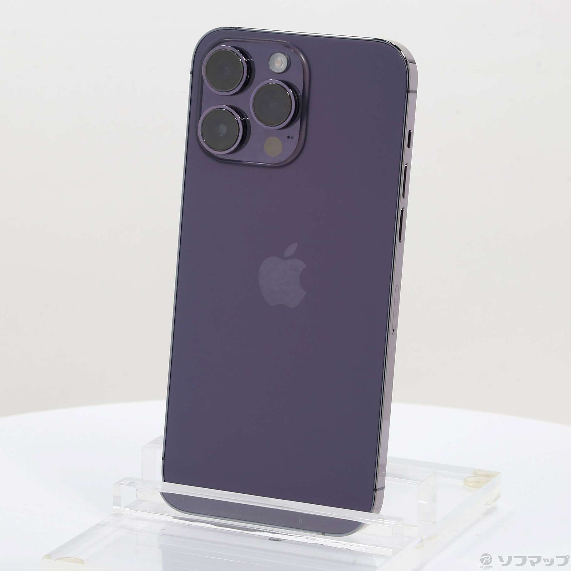 中古】iPhone14 Pro Max 256GB ディープパープル MQ9E3J／A SIMフリー