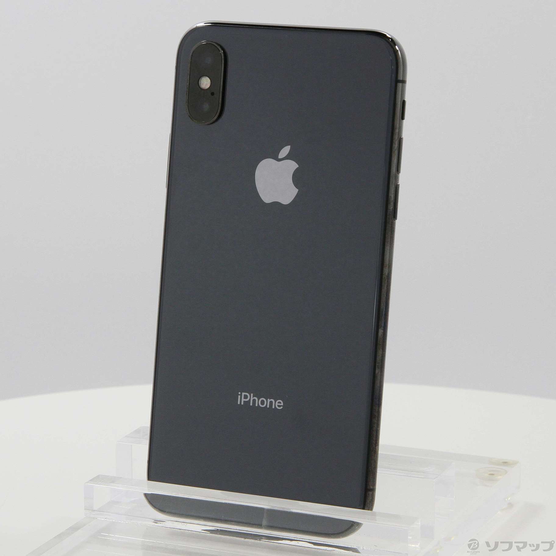 中古】iPhoneX 256GB スペースグレイ MQC12J／A SIMフリー