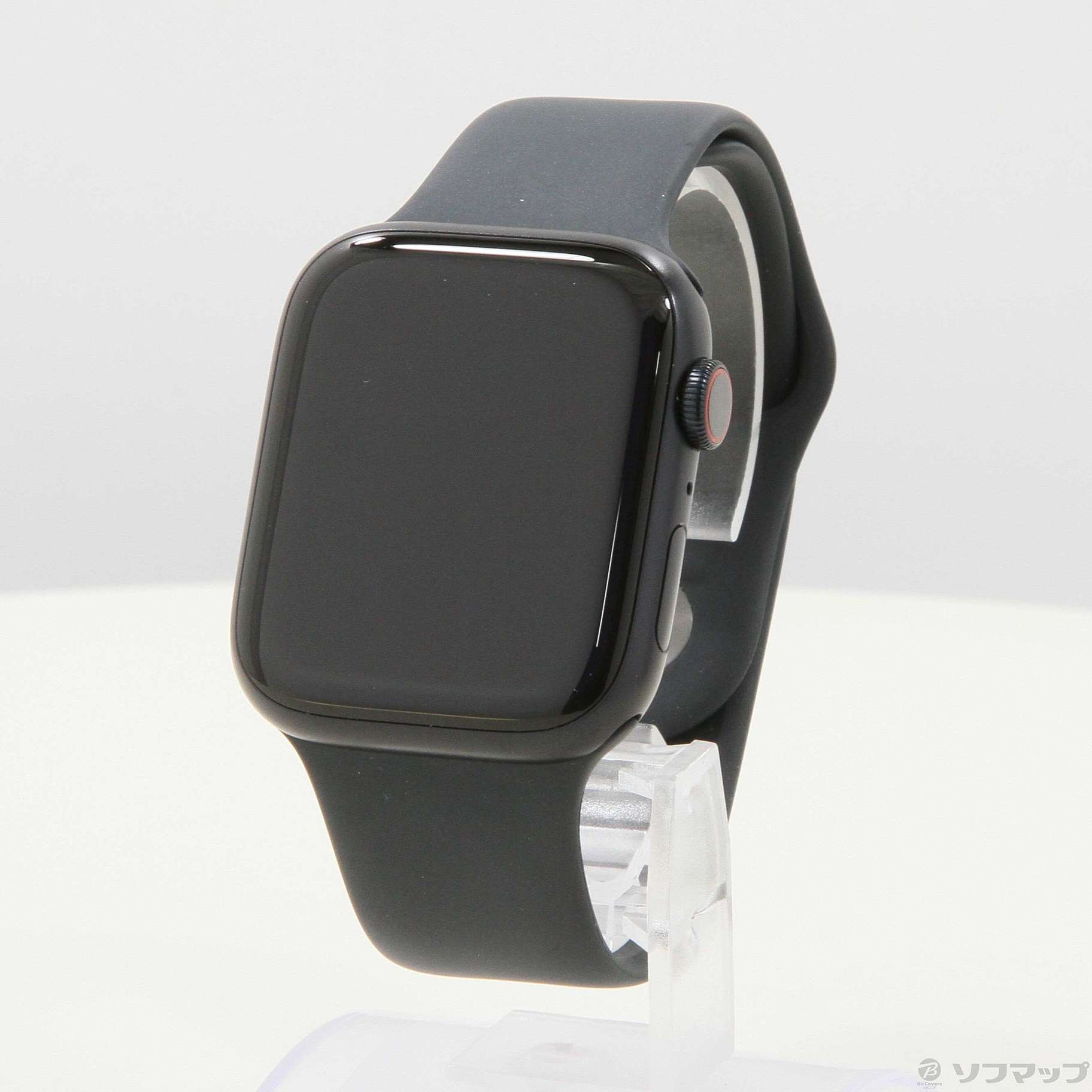 Apple Watch Series 8 GPS + Cellular 45mm ミッドナイトアルミニウムケース ミッドナイトスポーツバンド