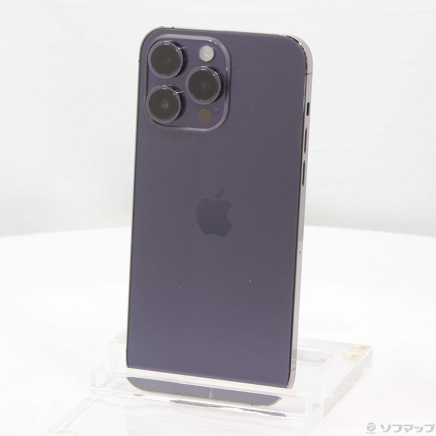 中古】iPhone14 Pro Max 256GB ディープパープル MQ9E3J／A SIM