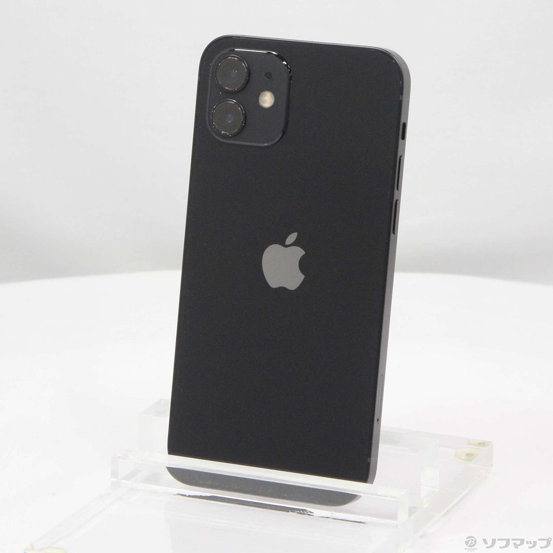 中古】iPhone12 64GB ブラック MGHN3J／A SIMフリー [2133050611112