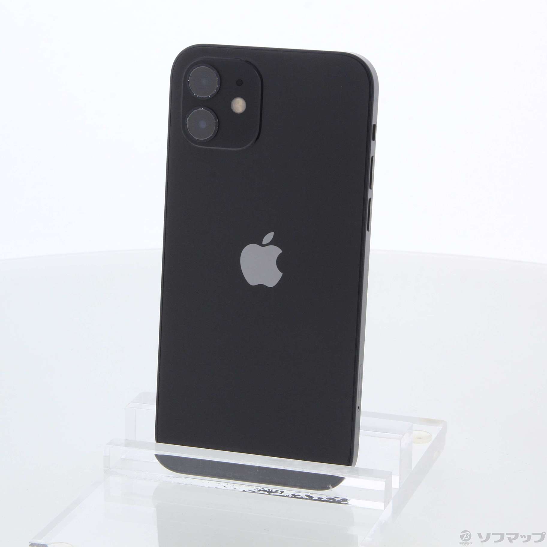 中古】iPhone12 64GB ブラック MGHN3J／A SIMフリー [2133050611983