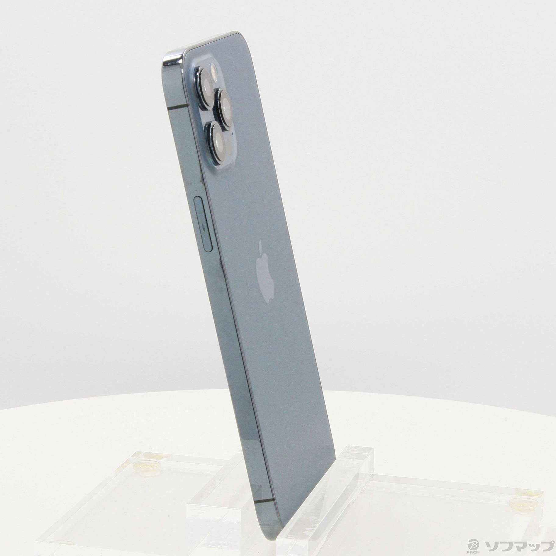 中古】iPhone12 Pro Max 256GB パシフィックブルー MGD23J／A SIM