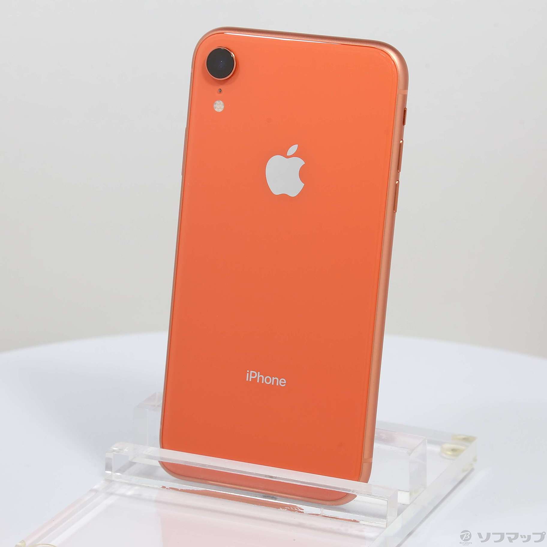 iPhoneXR スマートフォン本体　128GB　オレンジ　美品 中古】iPhoneXR 128GB コーラル MT0T2J／A SIMフリー [2133050614311