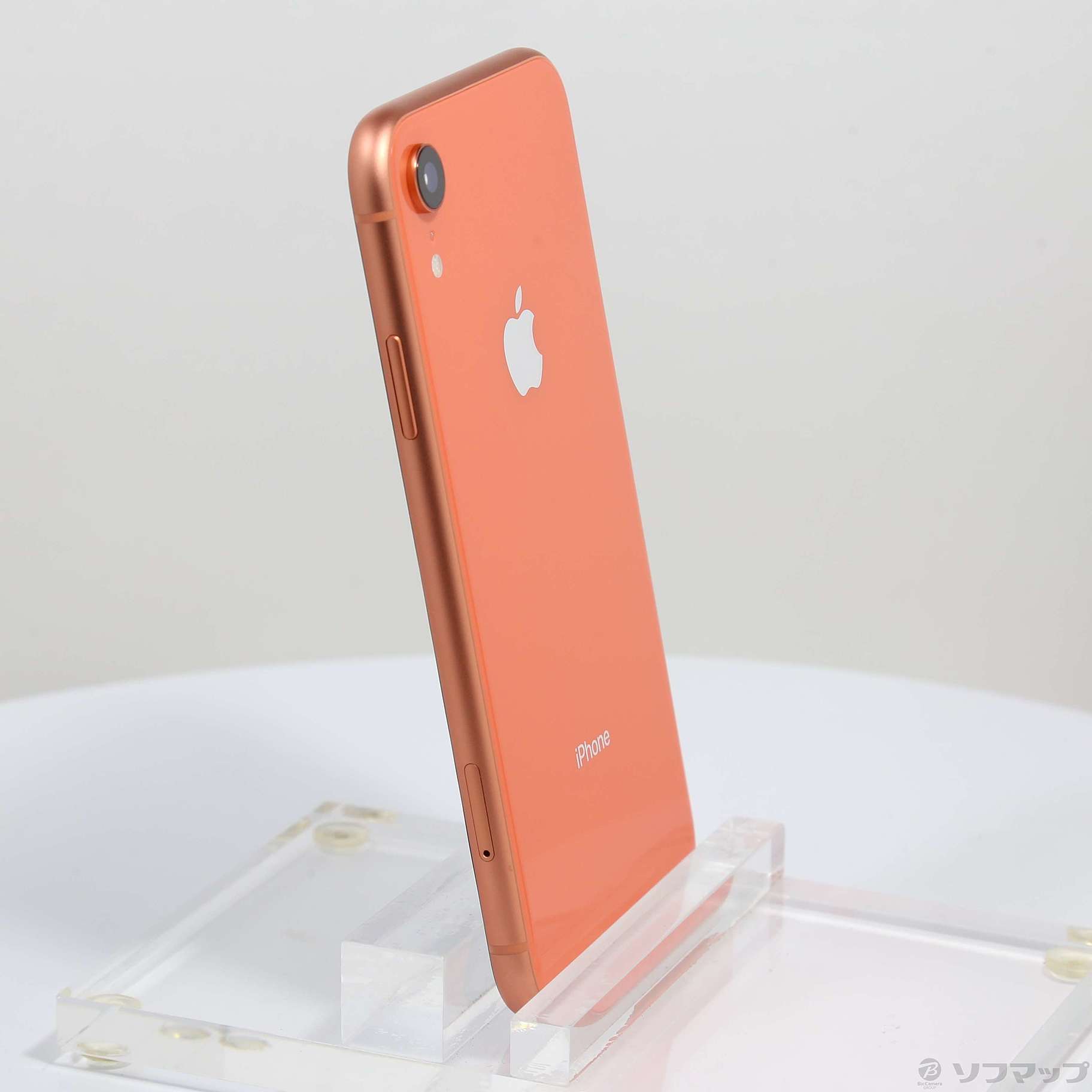 中古】iPhoneXR 128GB コーラル MT0T2J／A SIMフリー [2133050614311