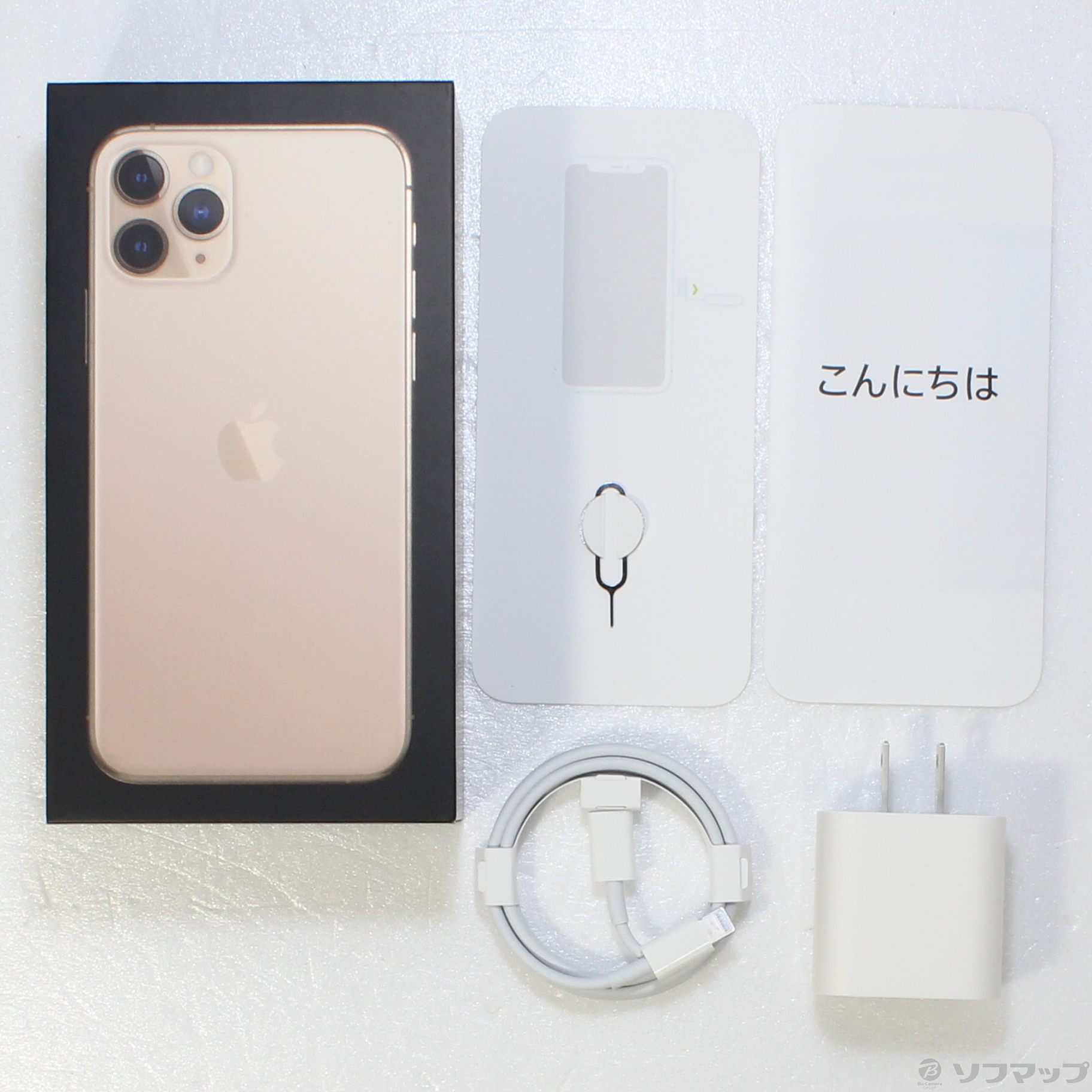 中古】iPhone11 Pro 64GB ゴールド MWC52J／A SIMフリー