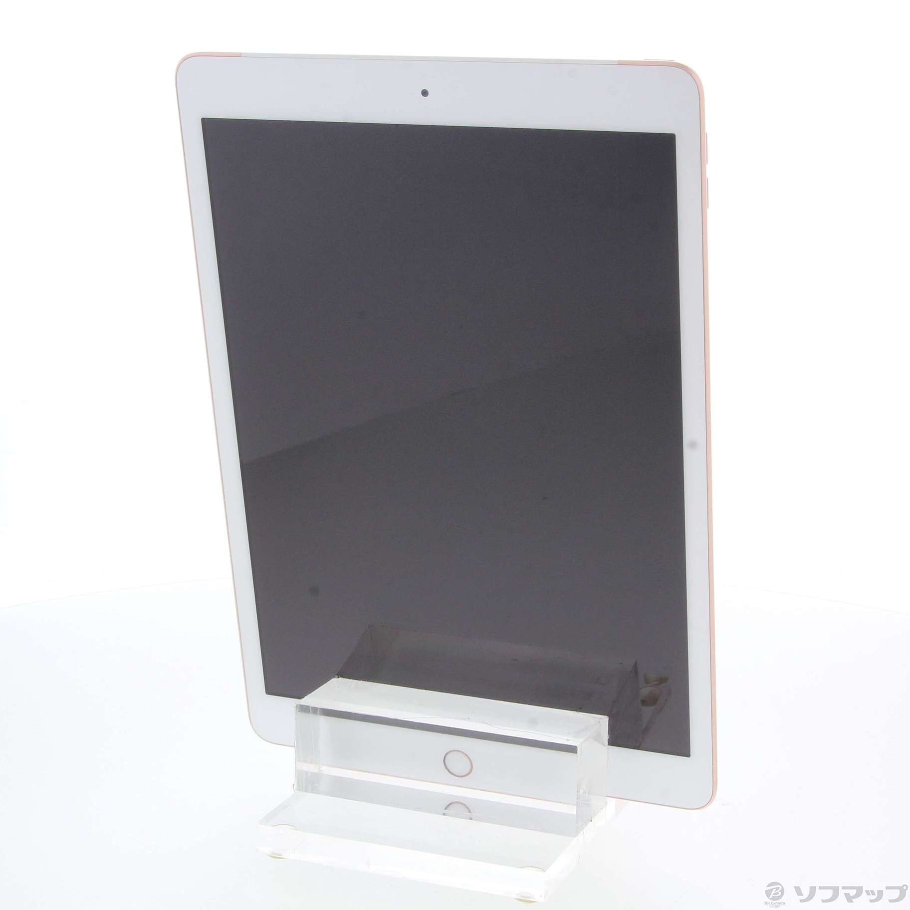 中古】iPad 第7世代 128GB ゴールド MW6G2J／A auロック解除SIMフリー