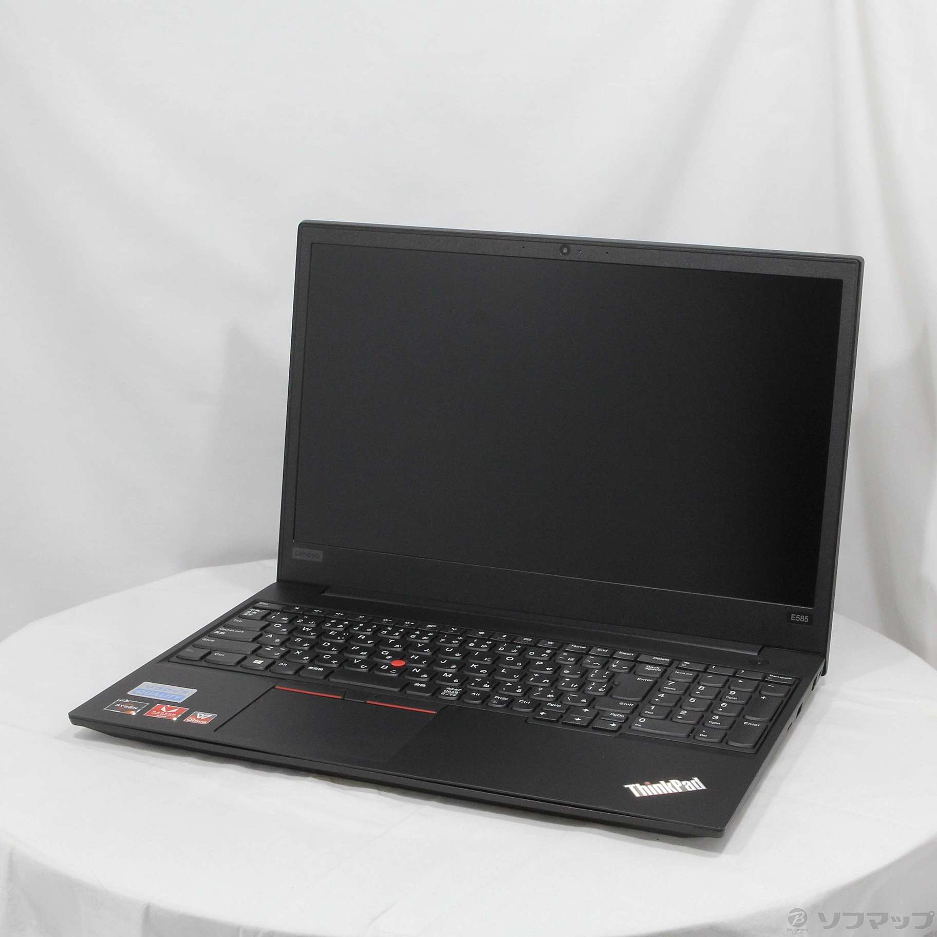 ssdLenovo ThinkPad E585 ノートパソコン Ryzen5 SSD - Windowsノート本体