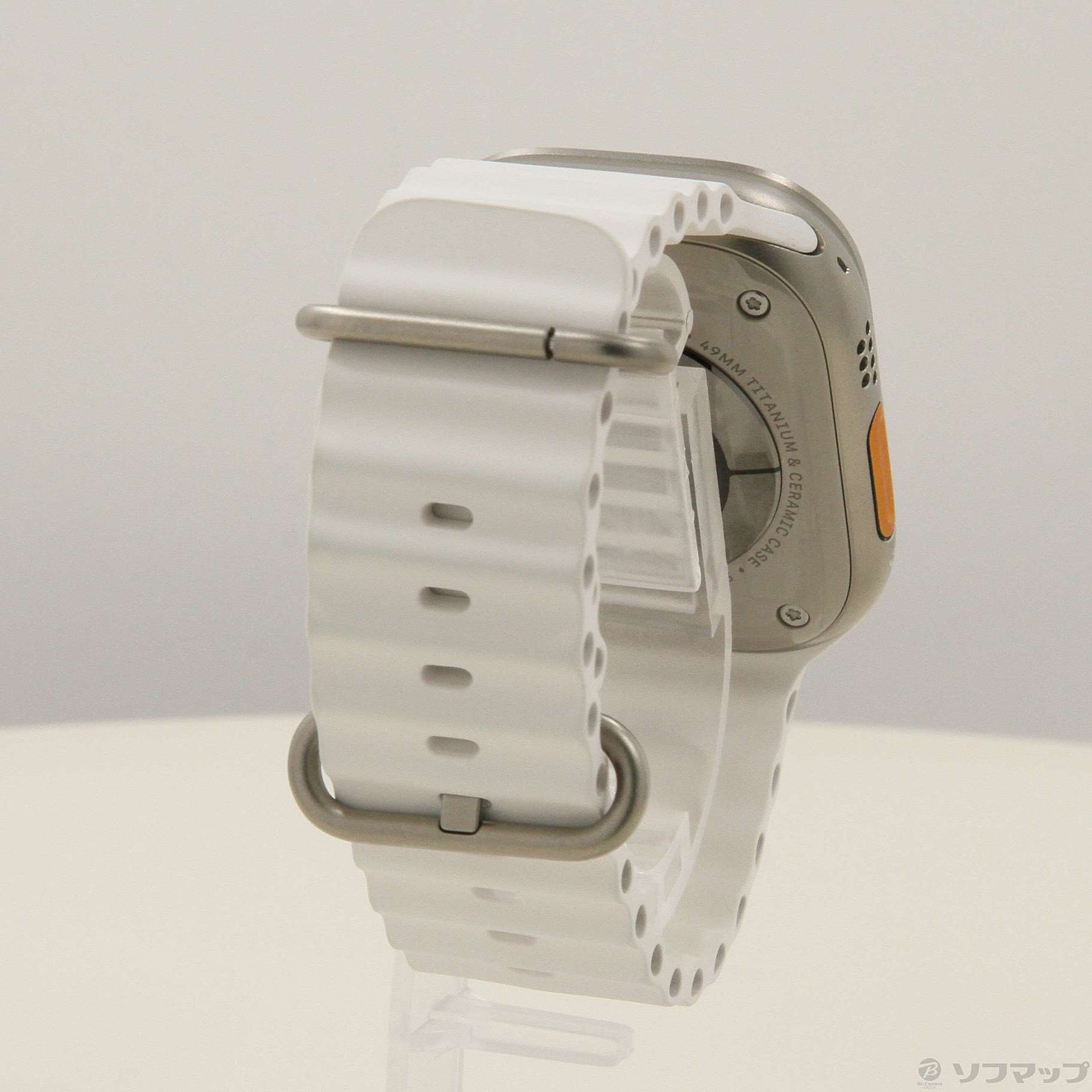 中古】Apple Watch Ultra GPS + Cellular 49mm チタニウムケース ホワイトオーシャンバンド  [2133050623702] - リコレ！|ビックカメラグループ ソフマップの中古通販サイト