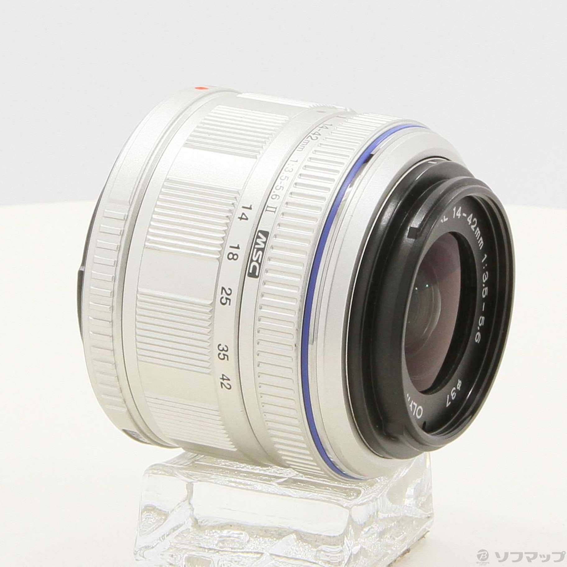 中古】M.ZUIKO DIGITAL 14-42mm F3.5-5.6 II シルバー [2133050623740 