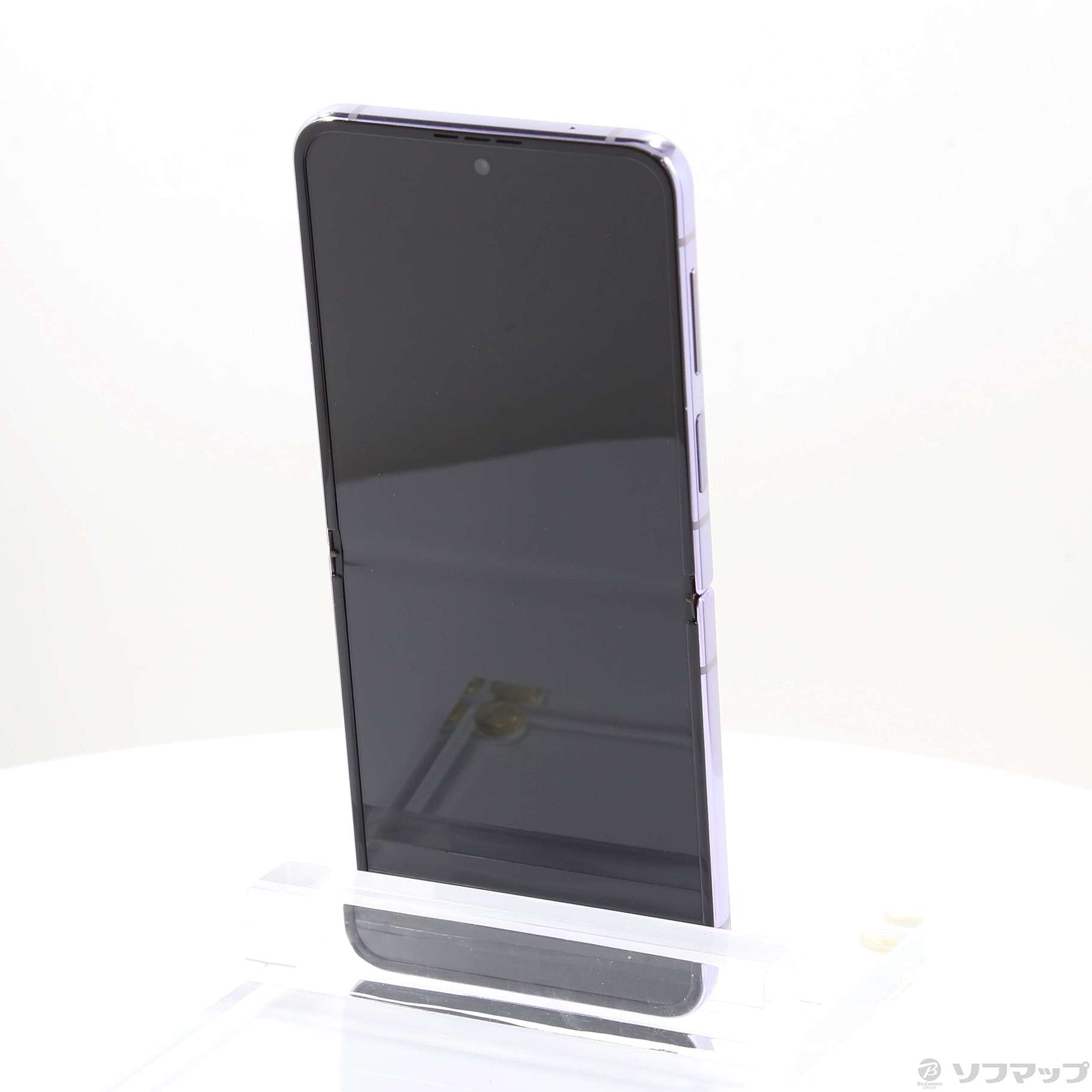 中古】Galaxy Z Flip4 128GB ボラパープル SCG17 auロック解除SIM