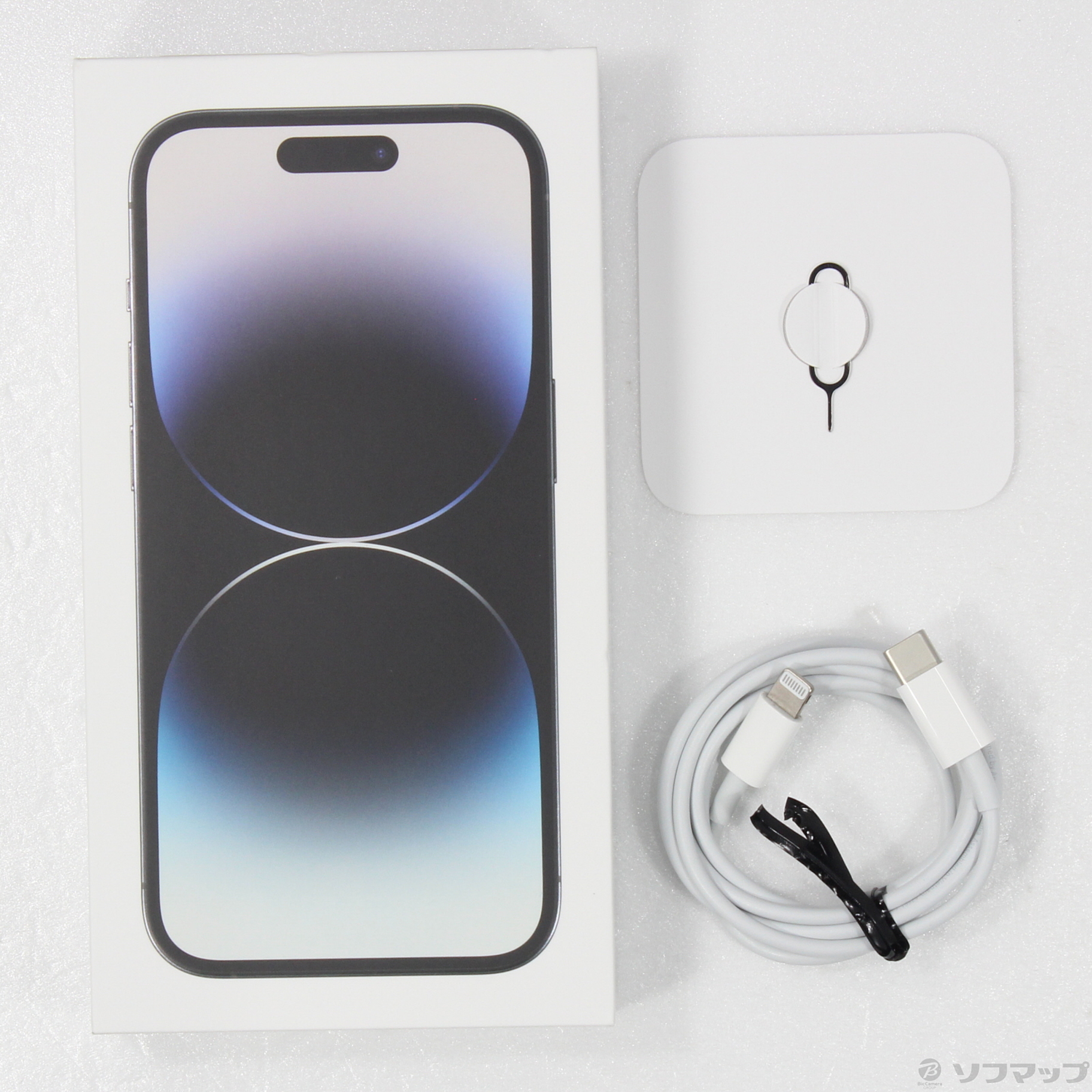 中古】セール対象品 iPhone14 Pro 256GB スペースブラック MQ0Q3J／A