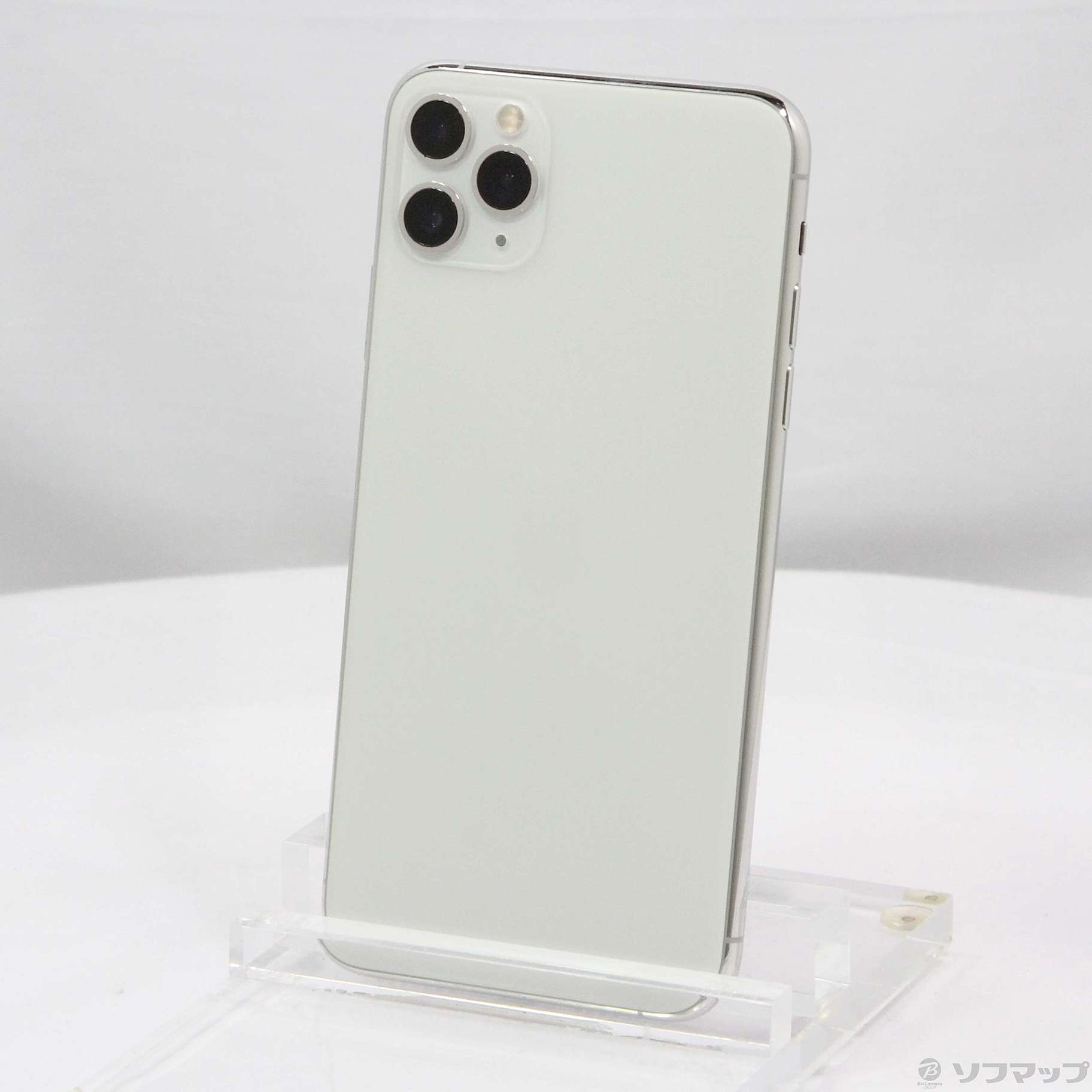 中古】iPhone11 Pro Max 64GB シルバー MWHF2J／A SIMフリー