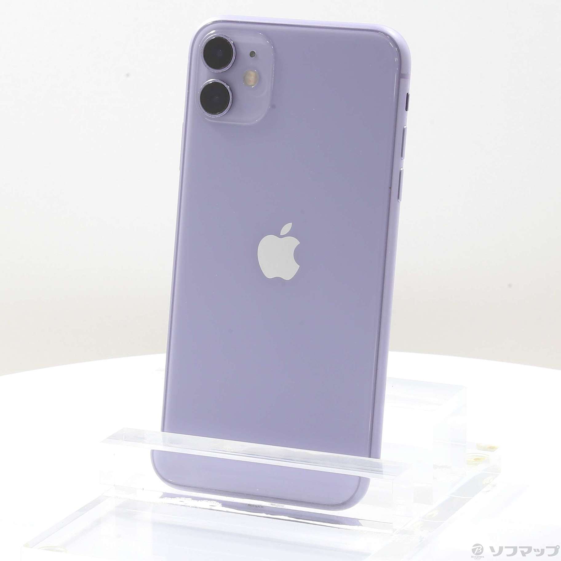 中古】iPhone11 128GB パープル MWM52J／A SIMフリー [2133050640686