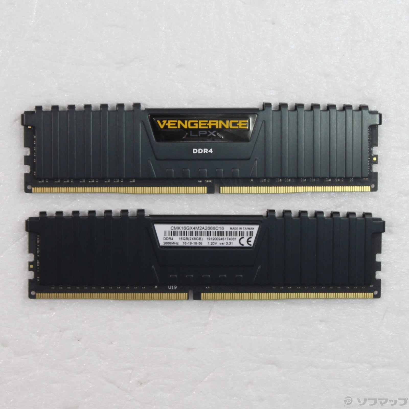 【中古】CMK16GX4M2A2666C16 16GB 8GB×2枚組 [2133050641089] - リコレ！|ビックカメラグループ ...
