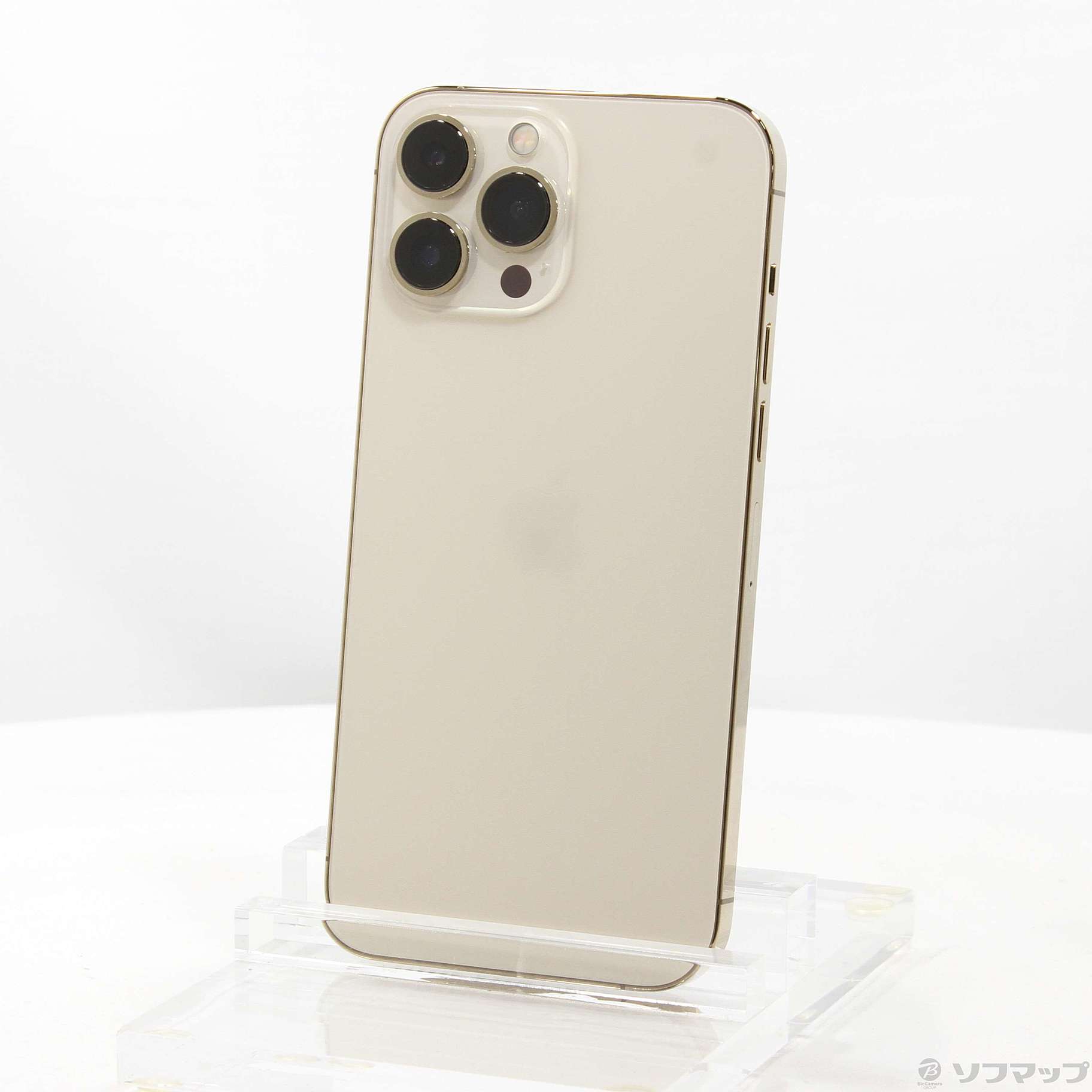 中古】iPhone13 Pro Max 256GB ゴールド MLJ／A3J／A SIMフリー