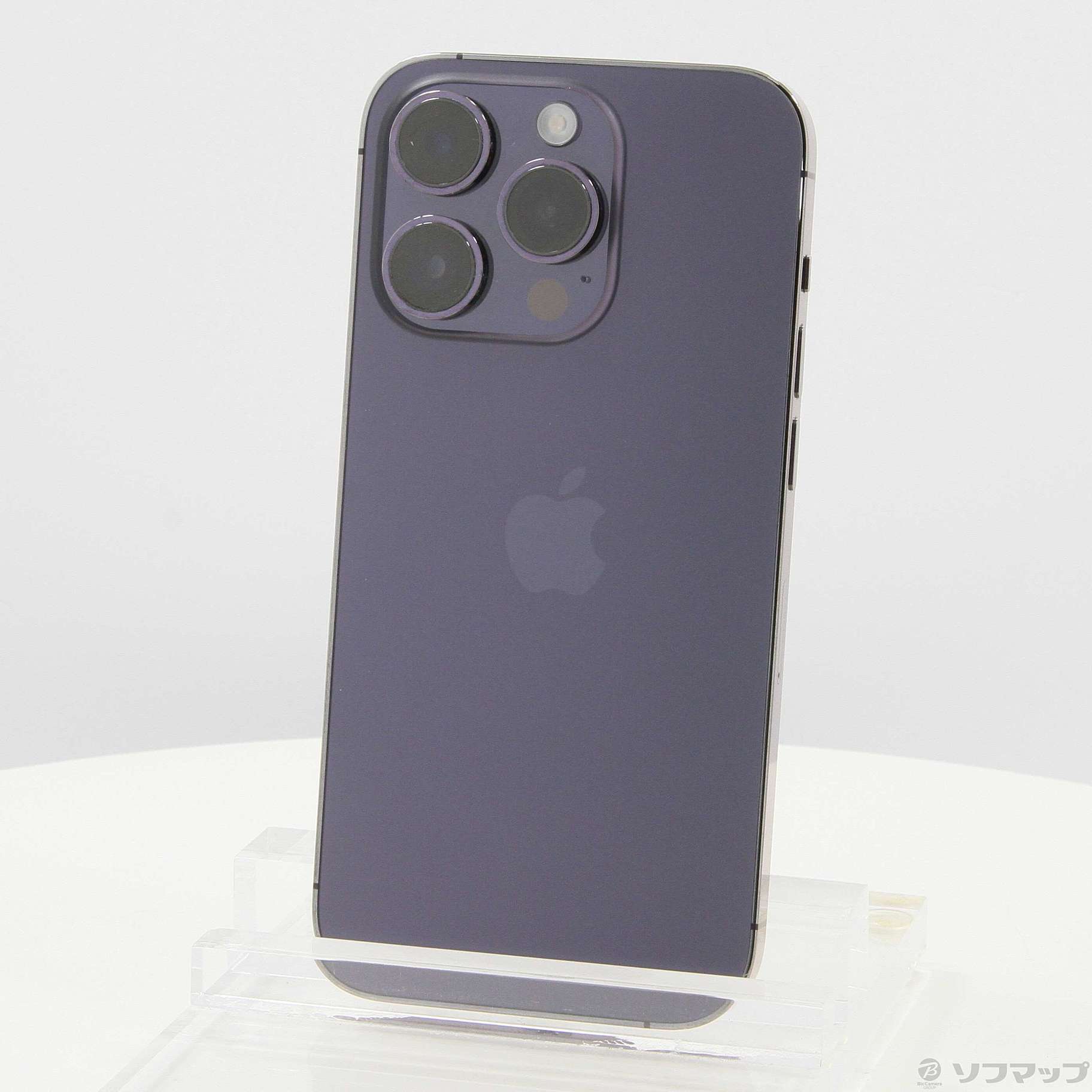 中古】セール対象品 iPhone14 Pro 128GB ディープパープル MQ0F3J／A