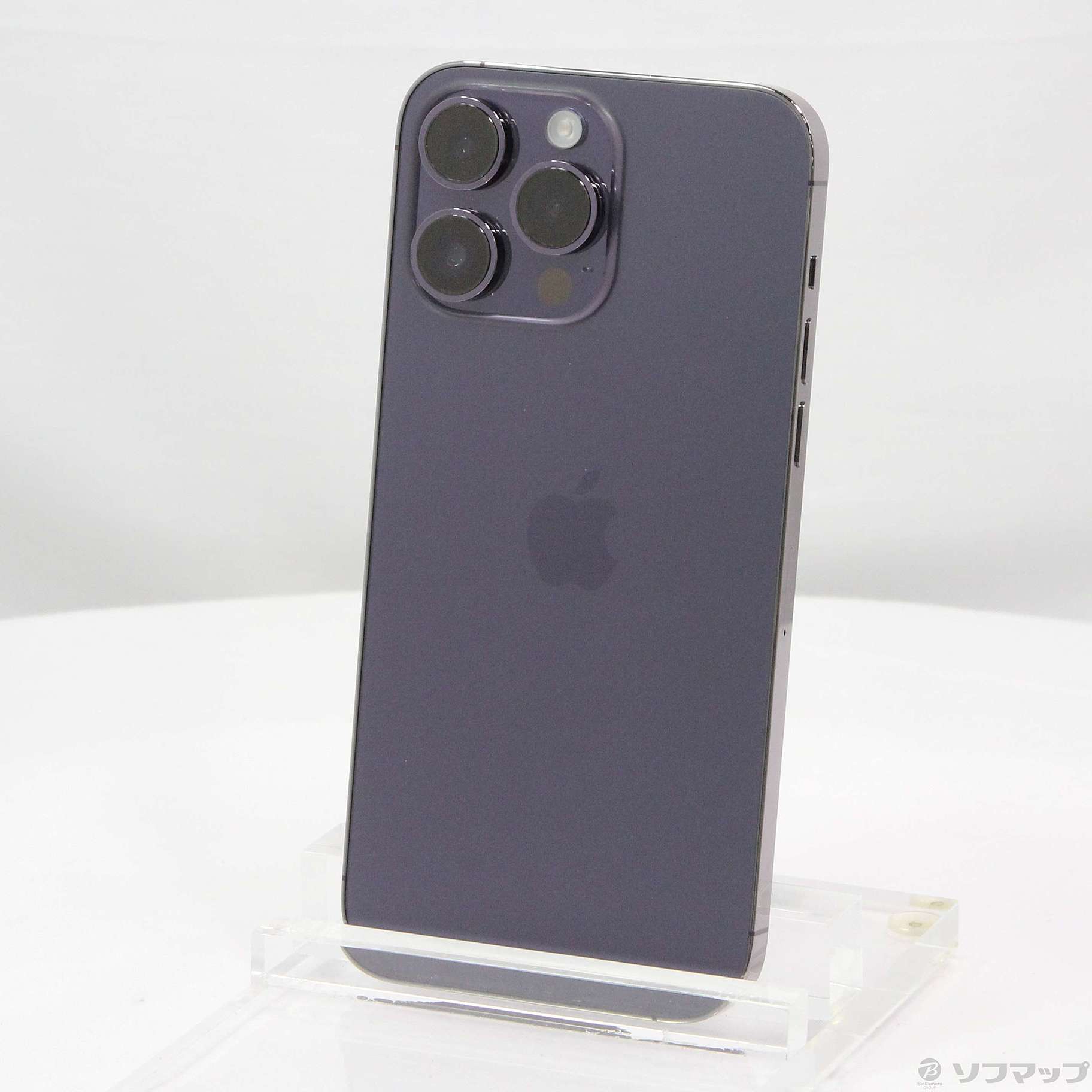 中古】iPhone14 Pro Max 128GB ディープパープル MQ993J／A SIMフリー