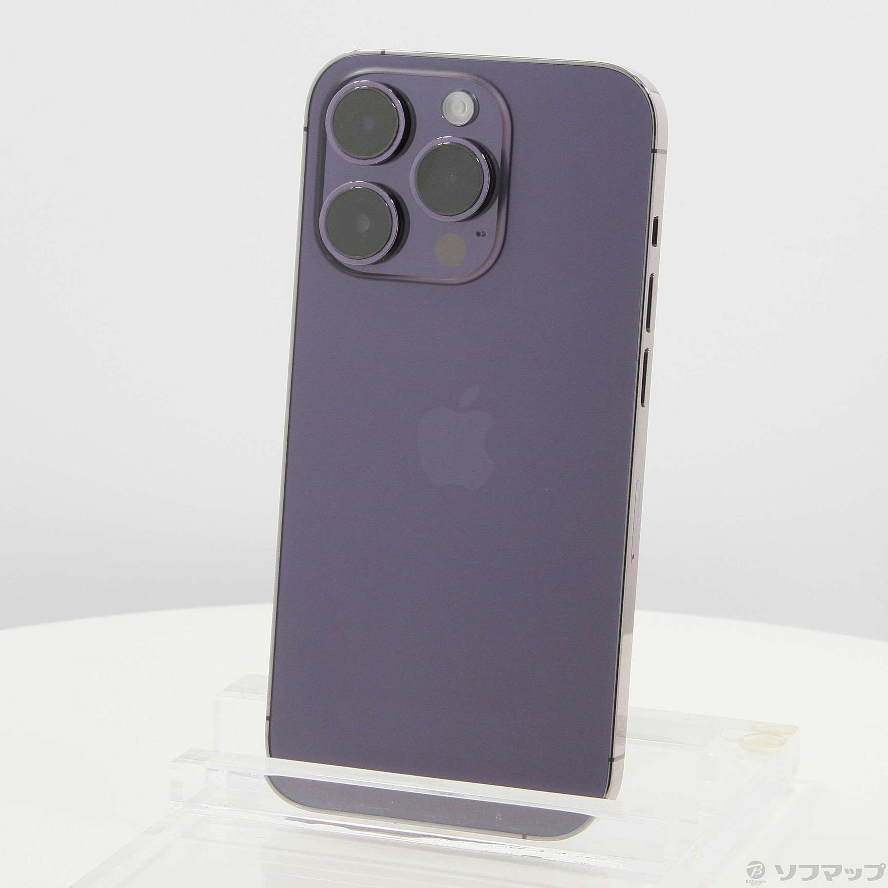 中古】iPhone14 Pro 128GB ディープパープル MQ0F3J／A SIMフリー