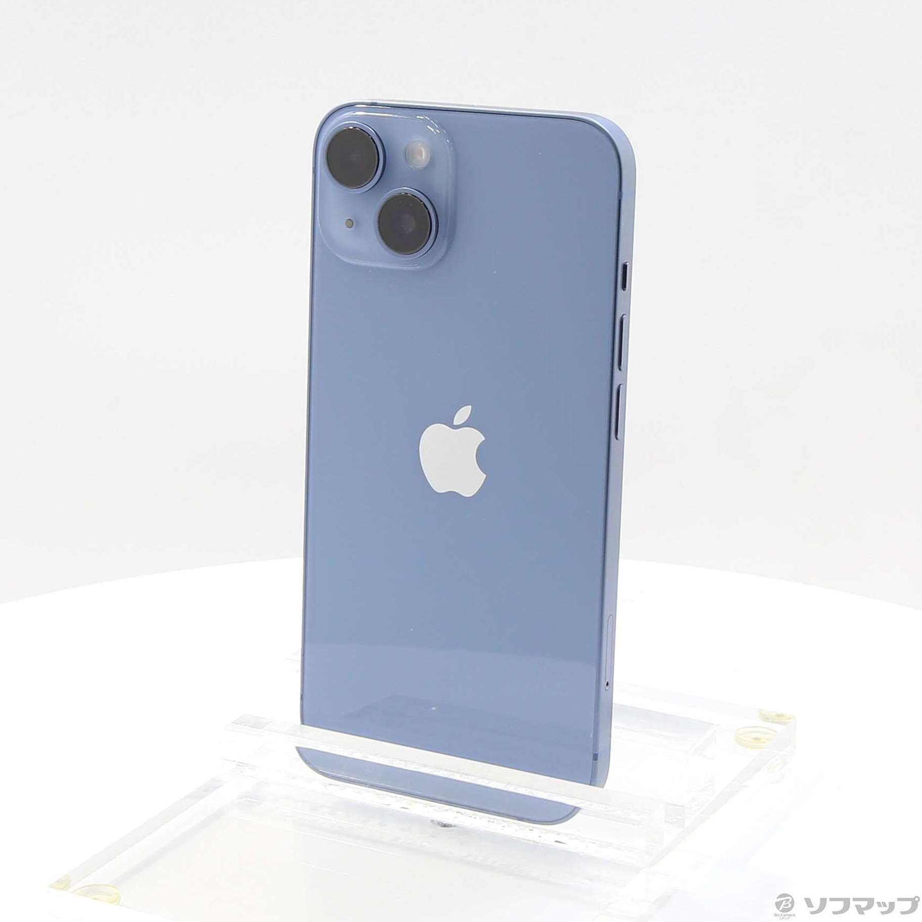 中古】iPhone14 128GB ブルー MPVJ3J／A SIMフリー [2133050645643