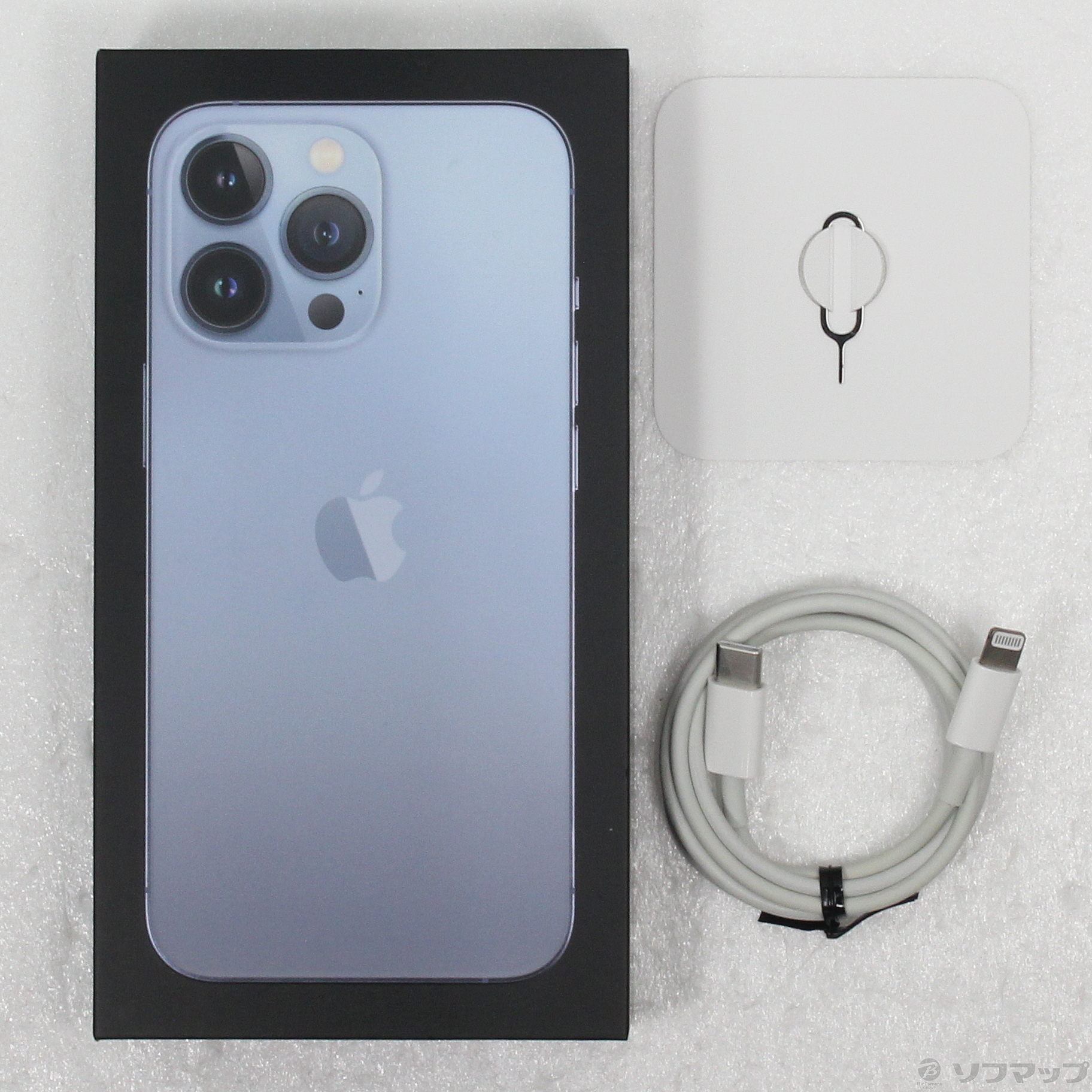 中古】iPhone13 Pro 256GB シエラブルー MLUU3J／A SIMフリー