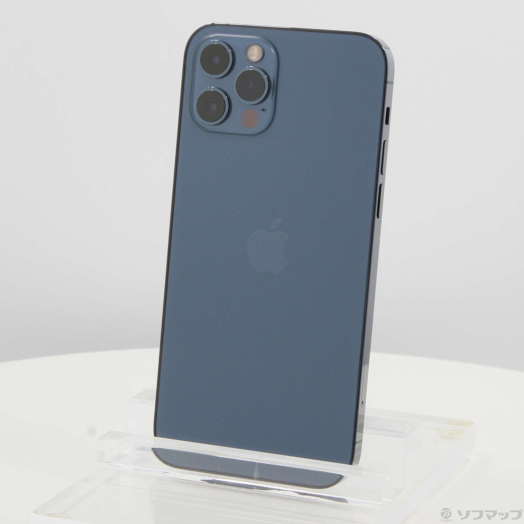 中古】iPhone12 Pro 256GB パシフィックブルー MGMD3J／A SIMフリー